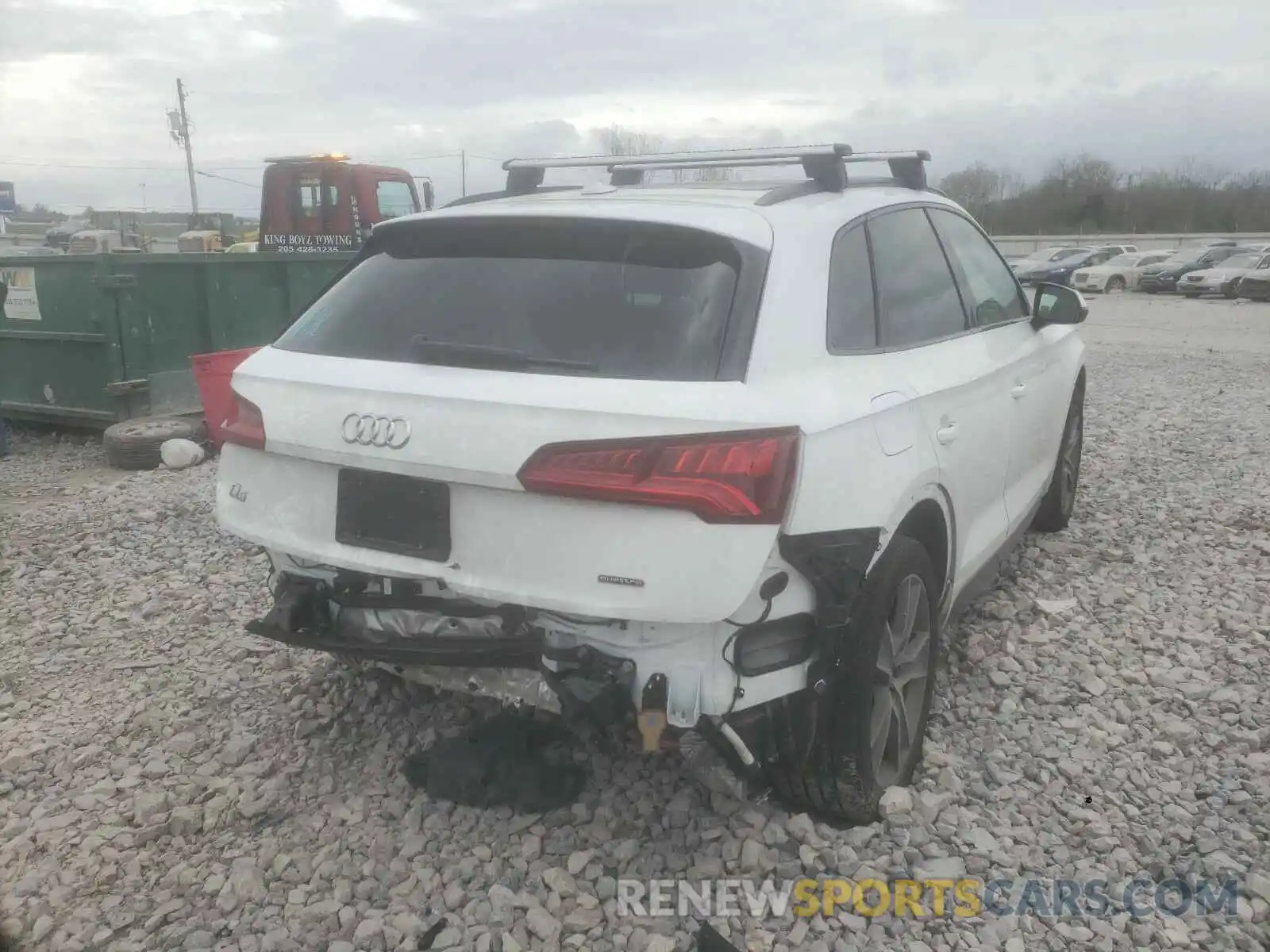 4 Photograph of a damaged car WA1CNAFY6K2131386 AUDI Q5 2019