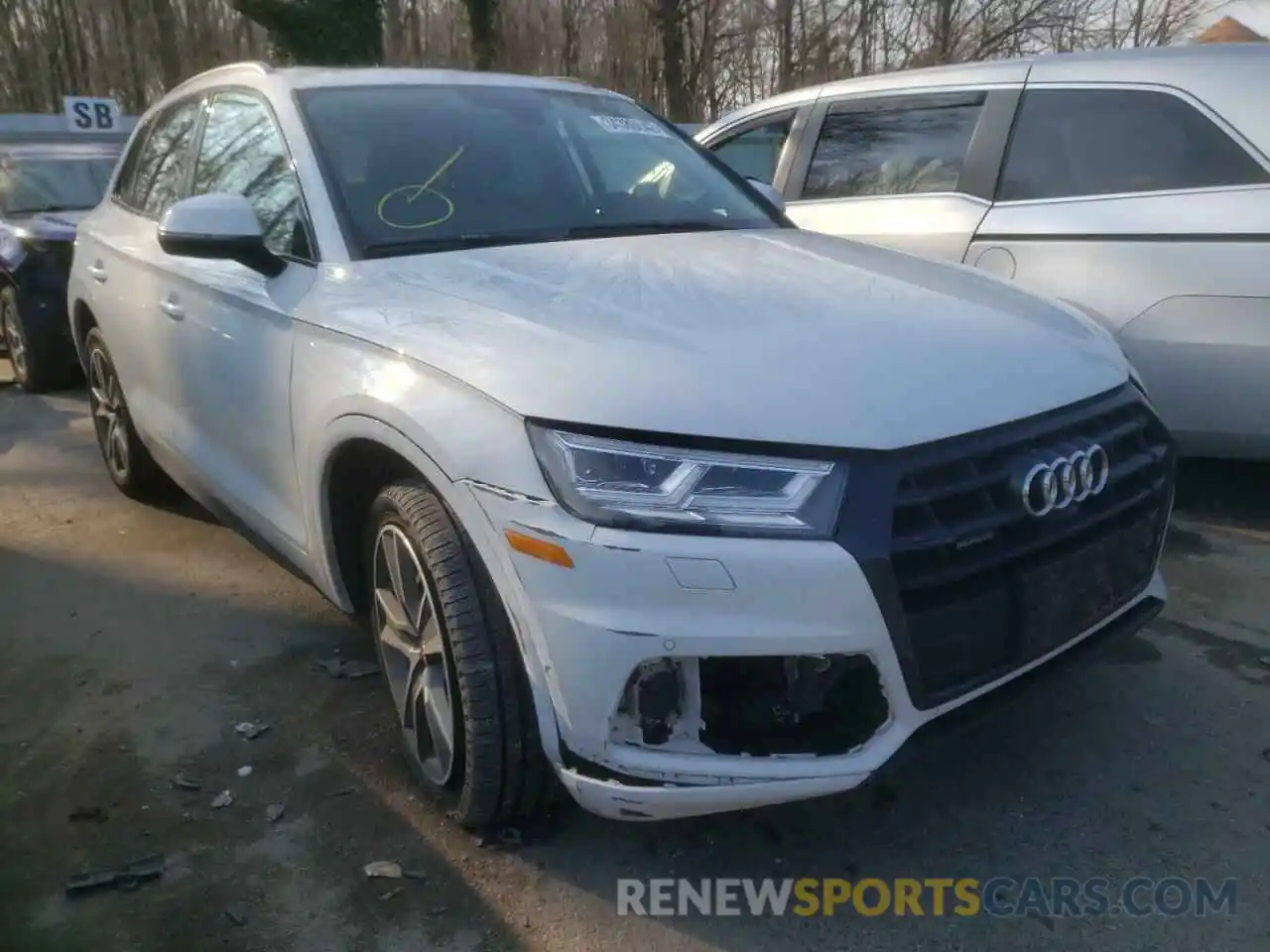 1 Photograph of a damaged car WA1CNAFY7K2022127 AUDI Q5 2019