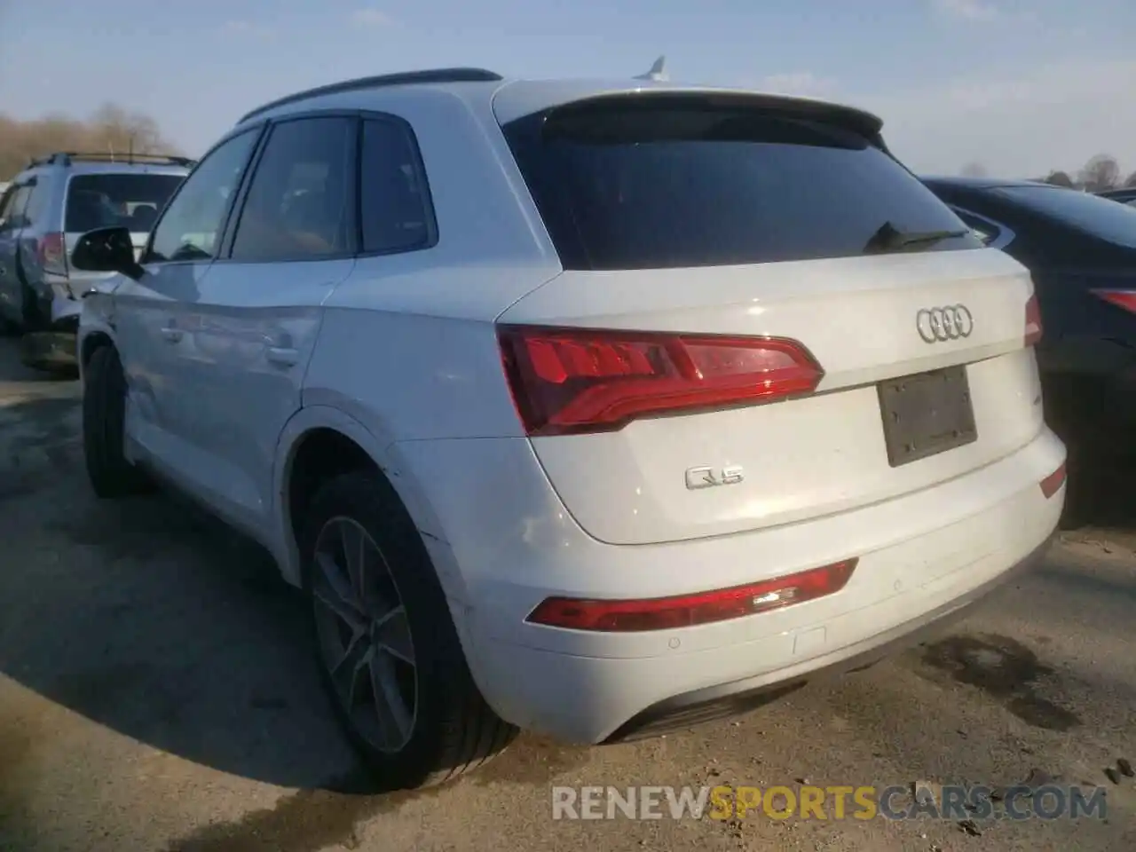 3 Фотография поврежденного автомобиля WA1CNAFY7K2022127 AUDI Q5 2019