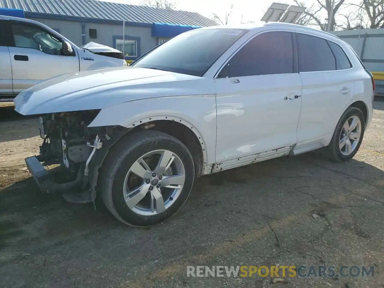 1 Фотография поврежденного автомобиля WA1CNAFY7K2059954 AUDI Q5 2019