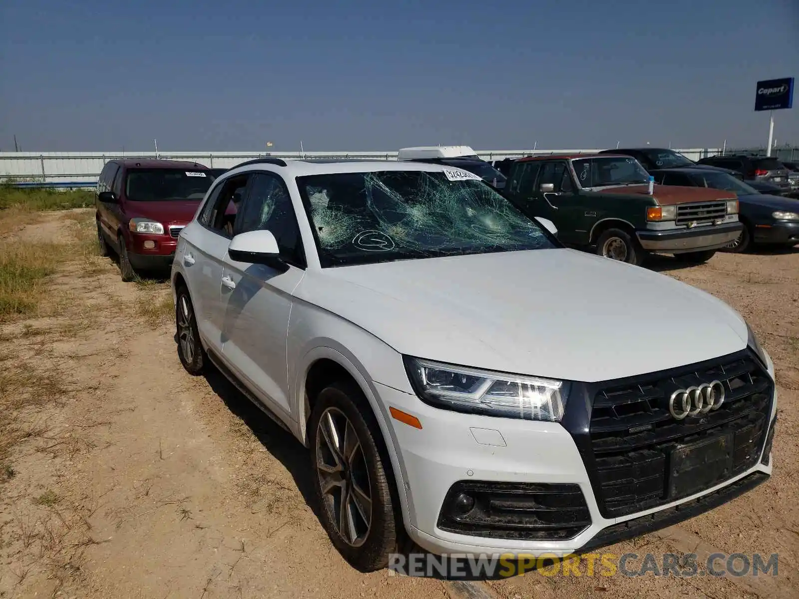 9 Photograph of a damaged car WA1CNAFY7K2063387 AUDI Q5 2019