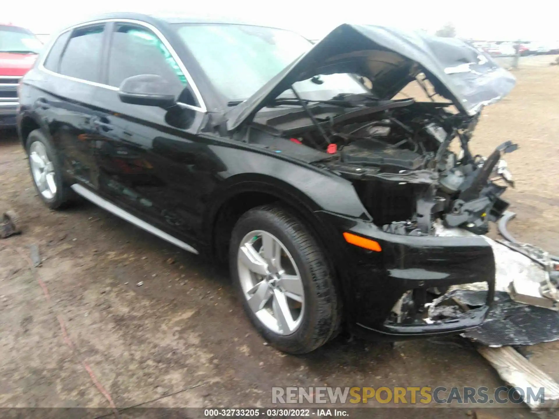 1 Photograph of a damaged car WA1CNAFY7K2129985 AUDI Q5 2019