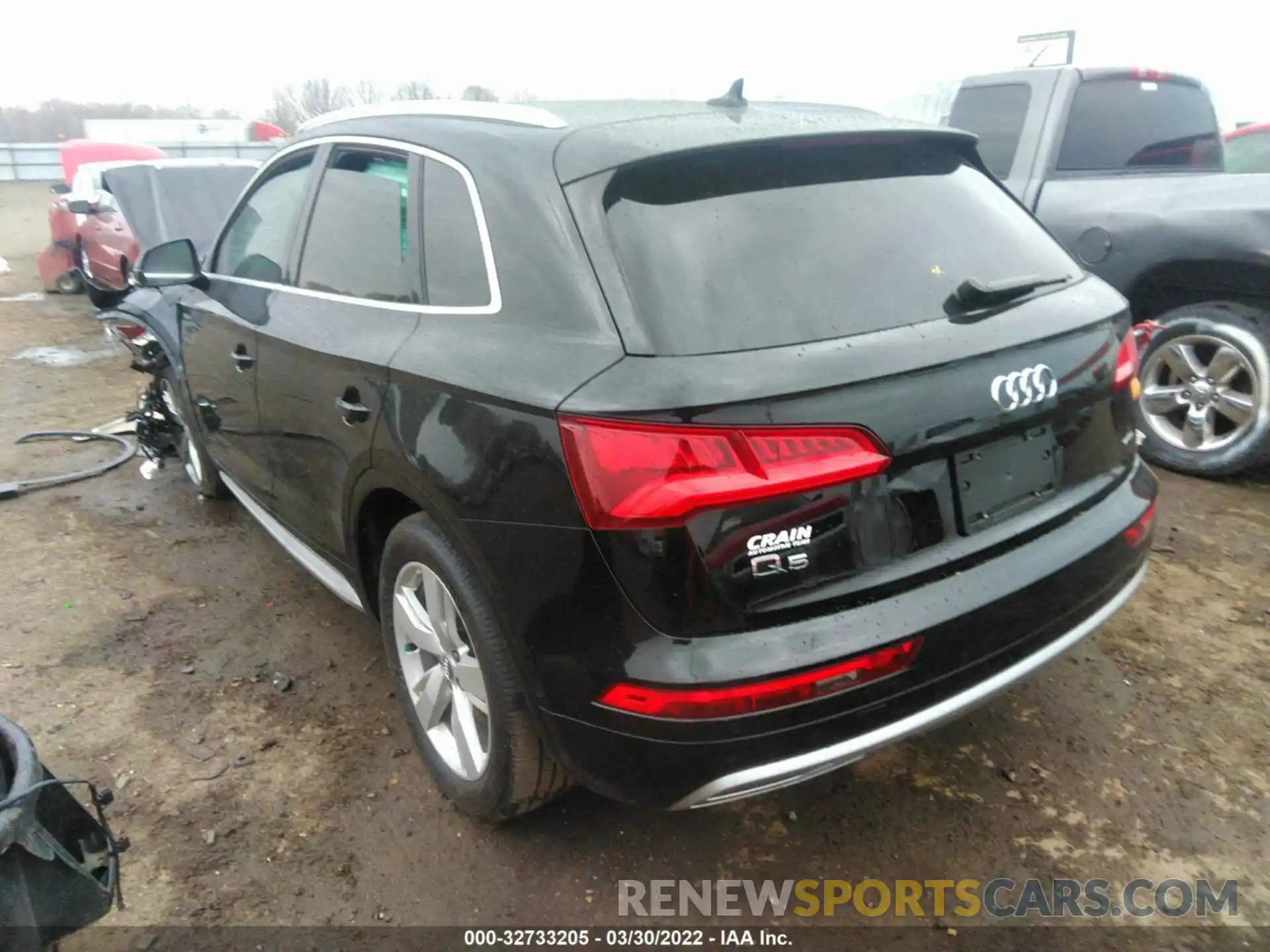 3 Фотография поврежденного автомобиля WA1CNAFY7K2129985 AUDI Q5 2019