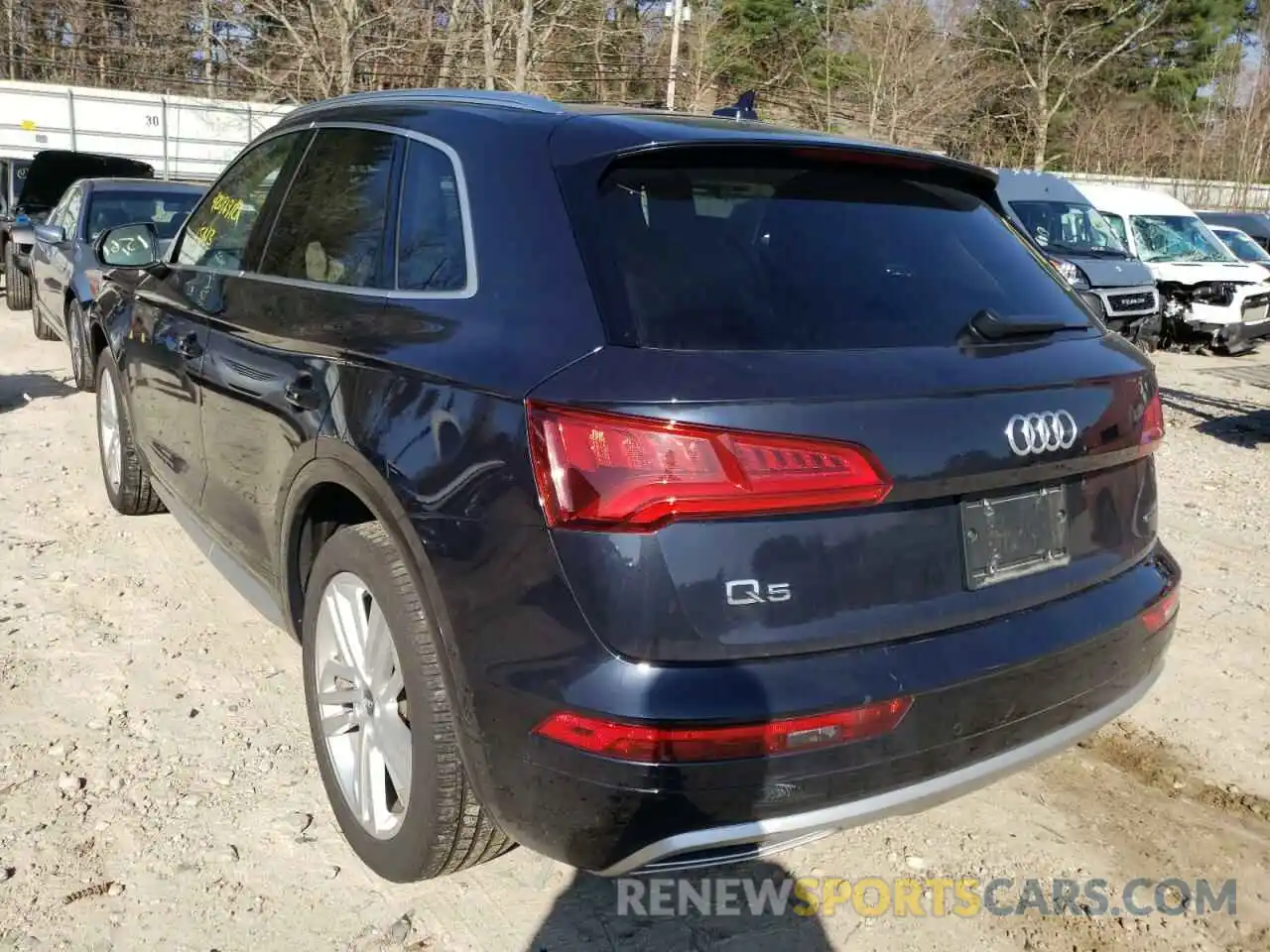 3 Фотография поврежденного автомобиля WA1CNAFY7K2130912 AUDI Q5 2019