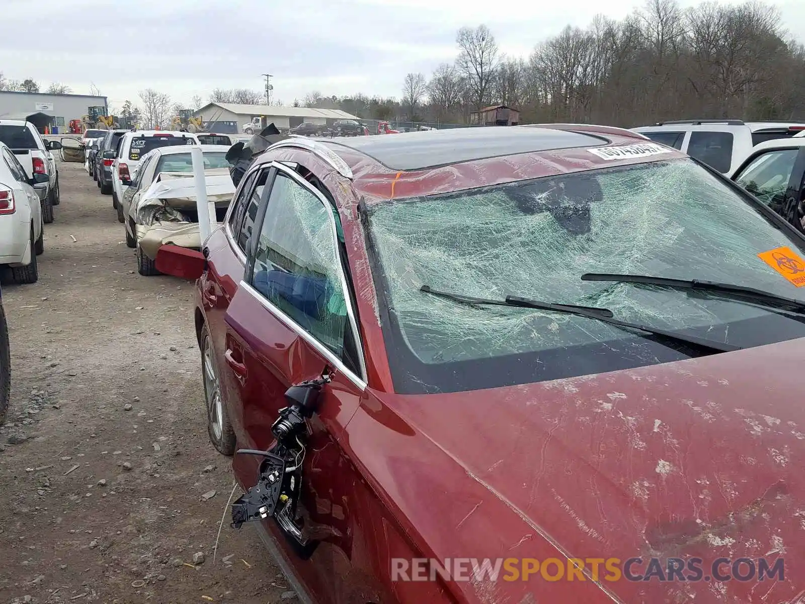 9 Photograph of a damaged car WA1CNAFY8K2024324 AUDI Q5 2019