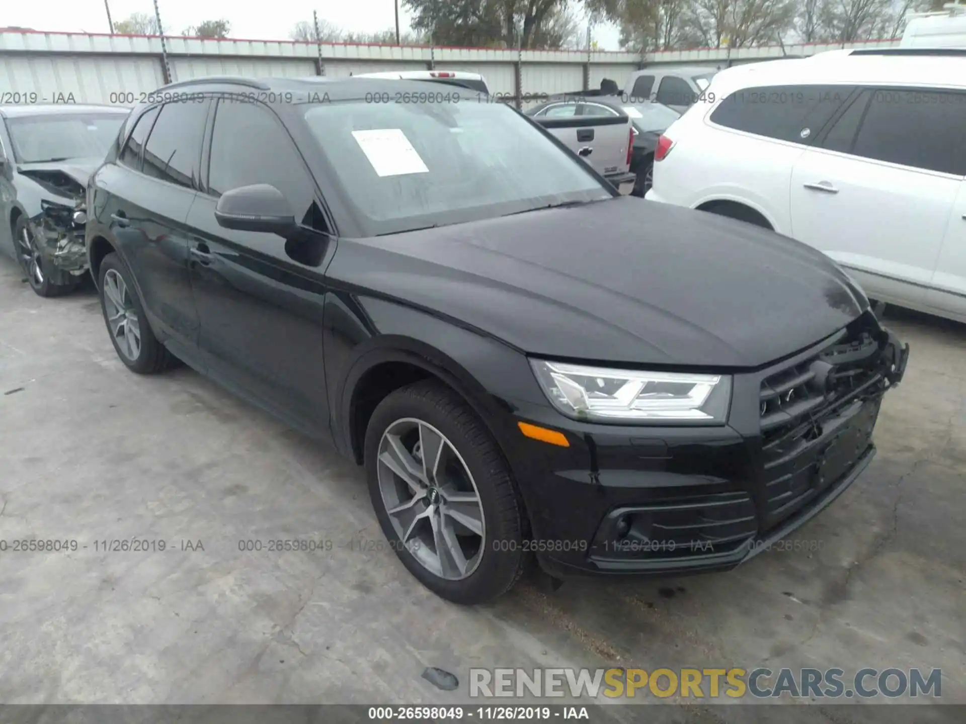 1 Photograph of a damaged car WA1CNAFY8K2031662 AUDI Q5 2019