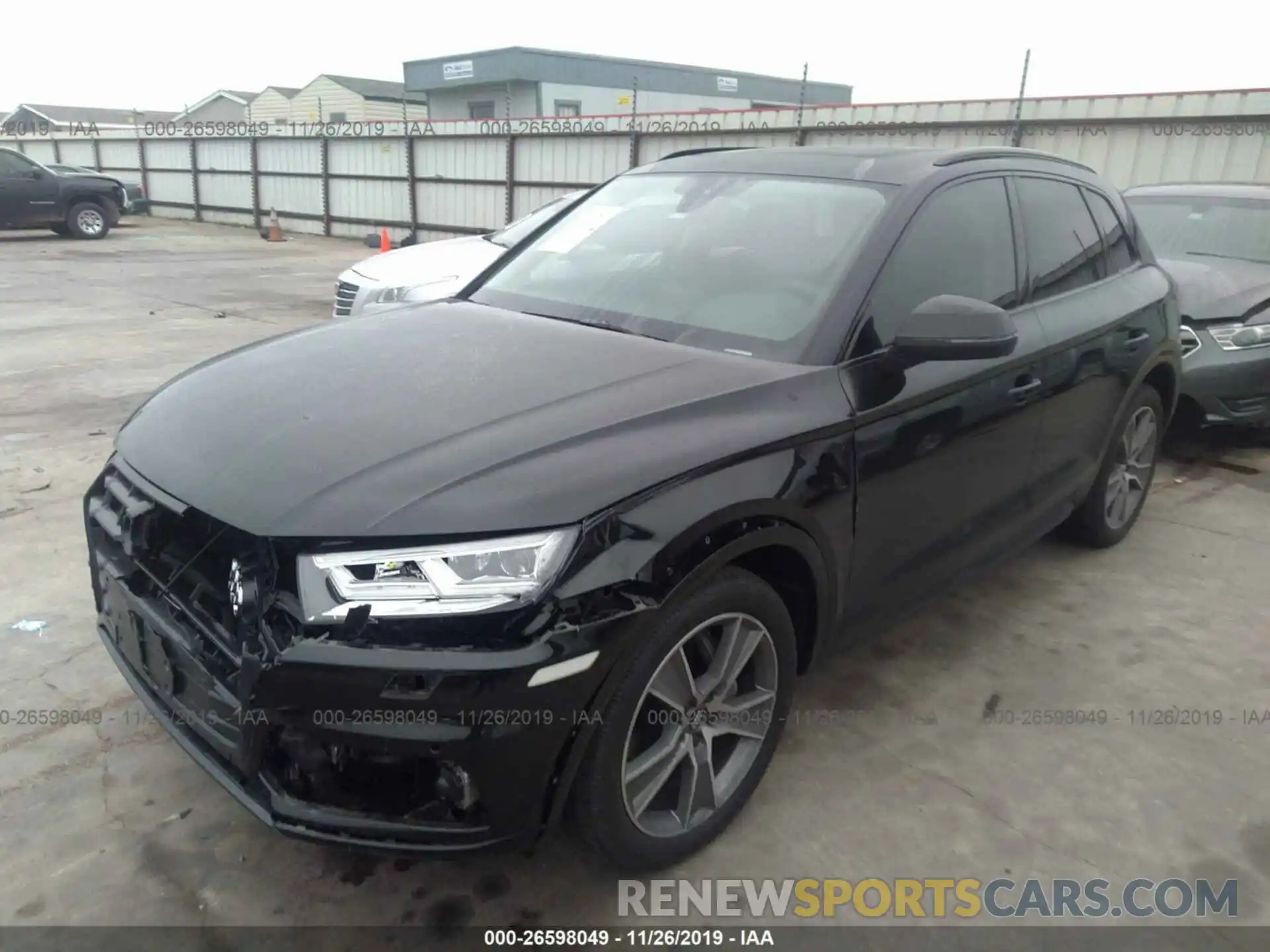 2 Photograph of a damaged car WA1CNAFY8K2031662 AUDI Q5 2019