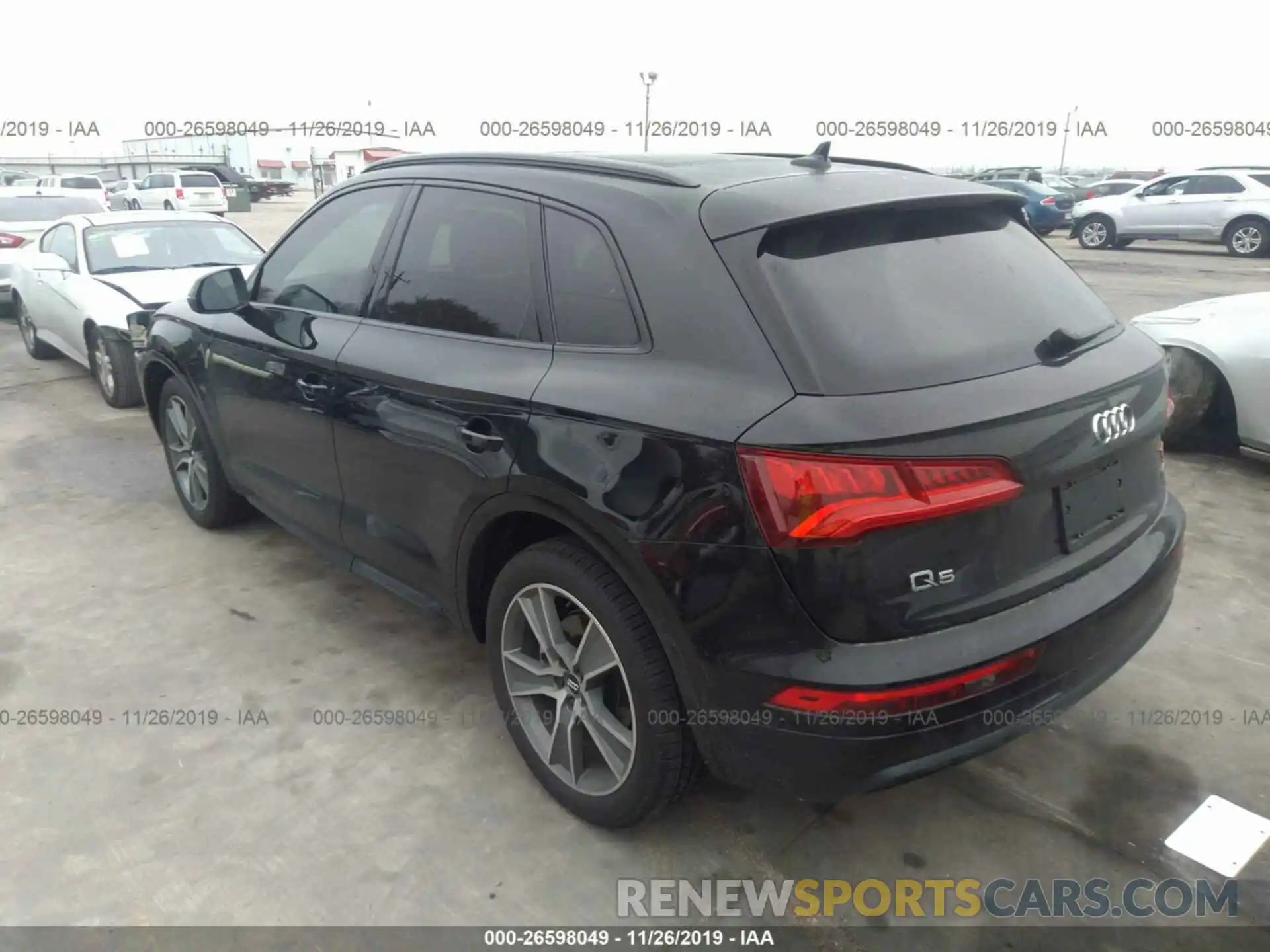 3 Photograph of a damaged car WA1CNAFY8K2031662 AUDI Q5 2019