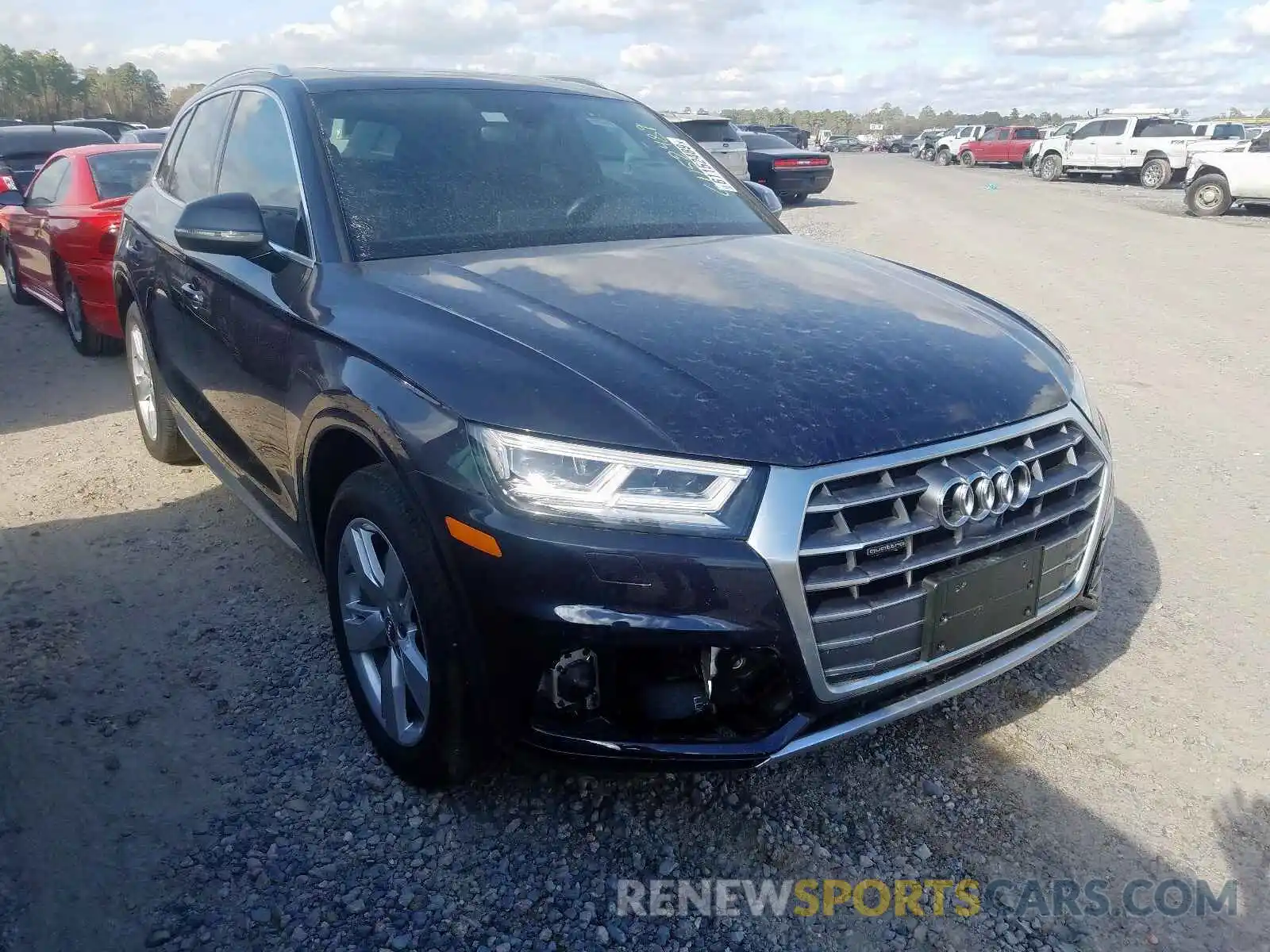 1 Photograph of a damaged car WA1CNAFY8K2032262 AUDI Q5 2019