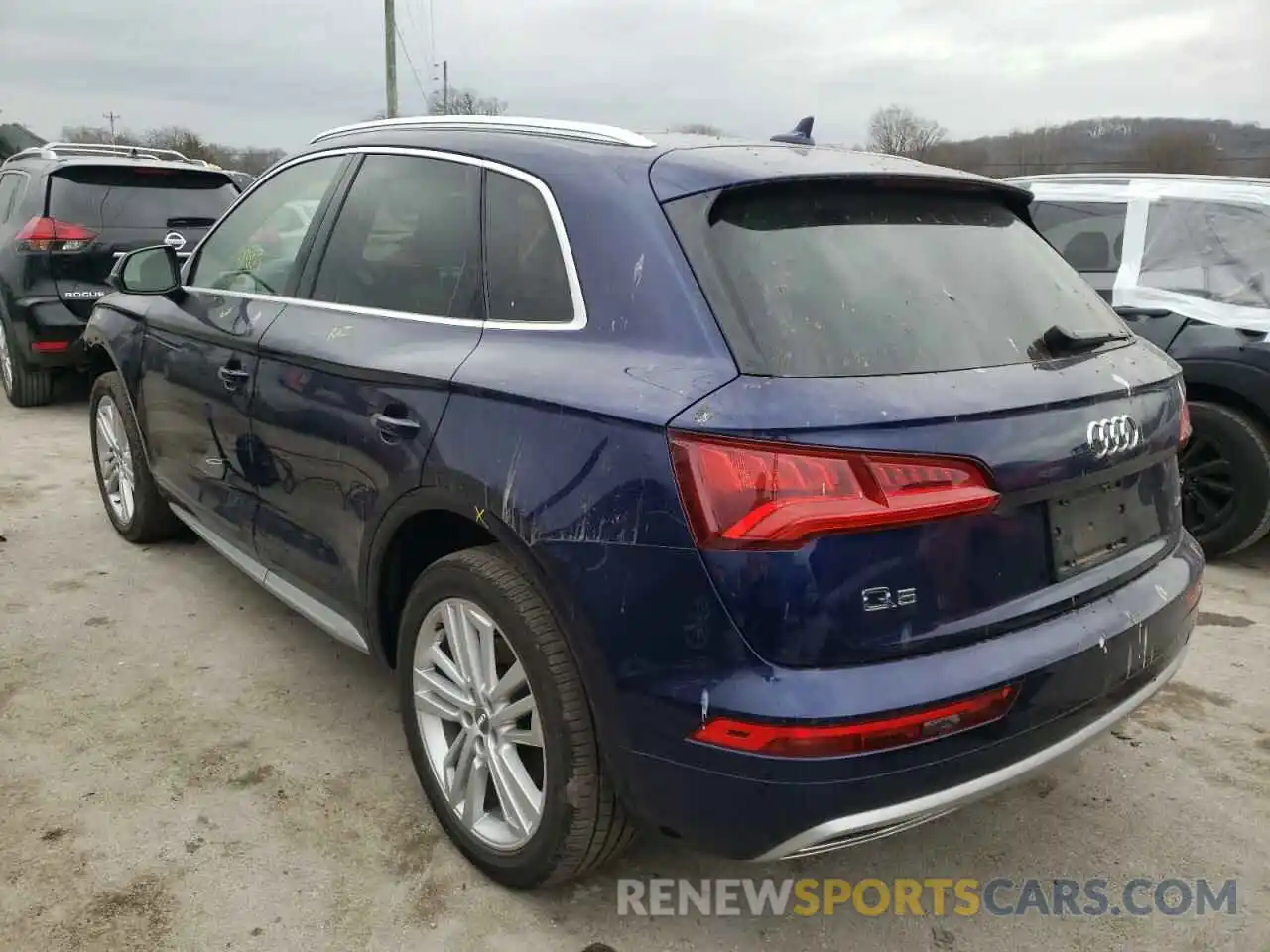 3 Фотография поврежденного автомобиля WA1CNAFY8K2086015 AUDI Q5 2019