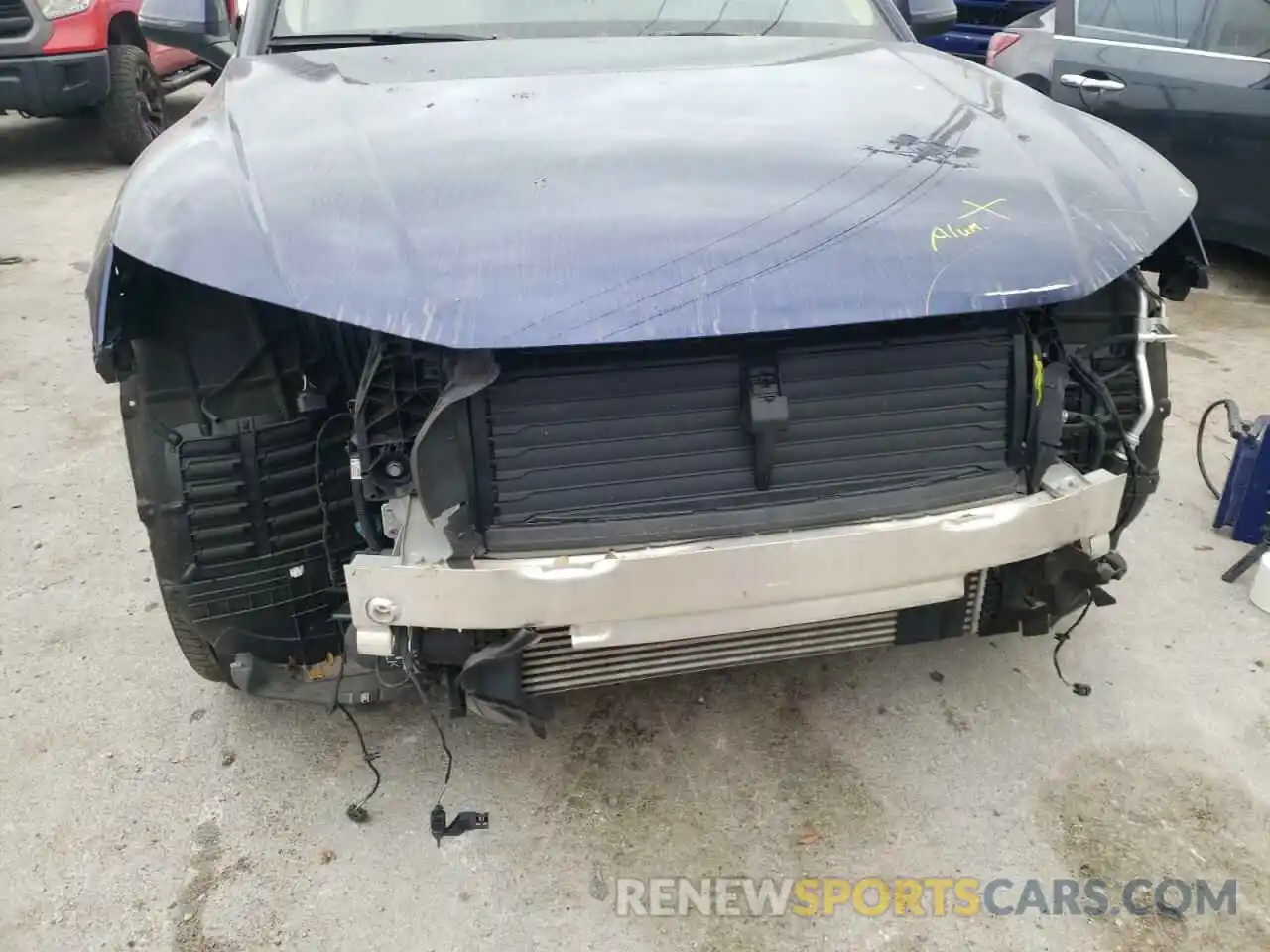 9 Photograph of a damaged car WA1CNAFY8K2086015 AUDI Q5 2019