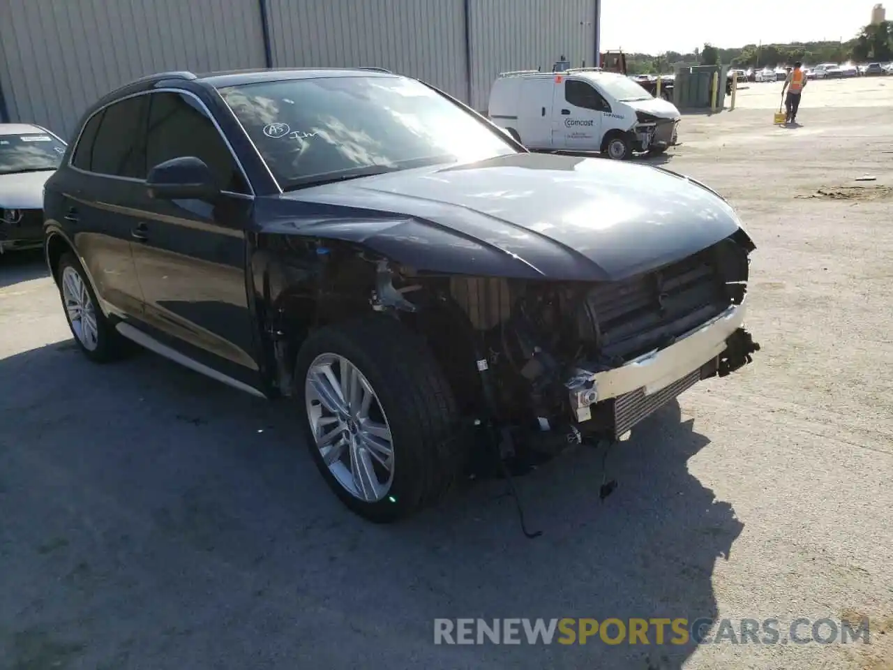 1 Photograph of a damaged car WA1CNAFY8K2092137 AUDI Q5 2019