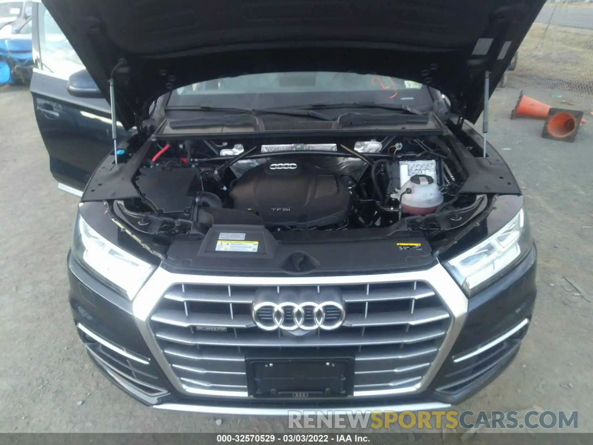 10 Фотография поврежденного автомобиля WA1CNAFY8K2092221 AUDI Q5 2019