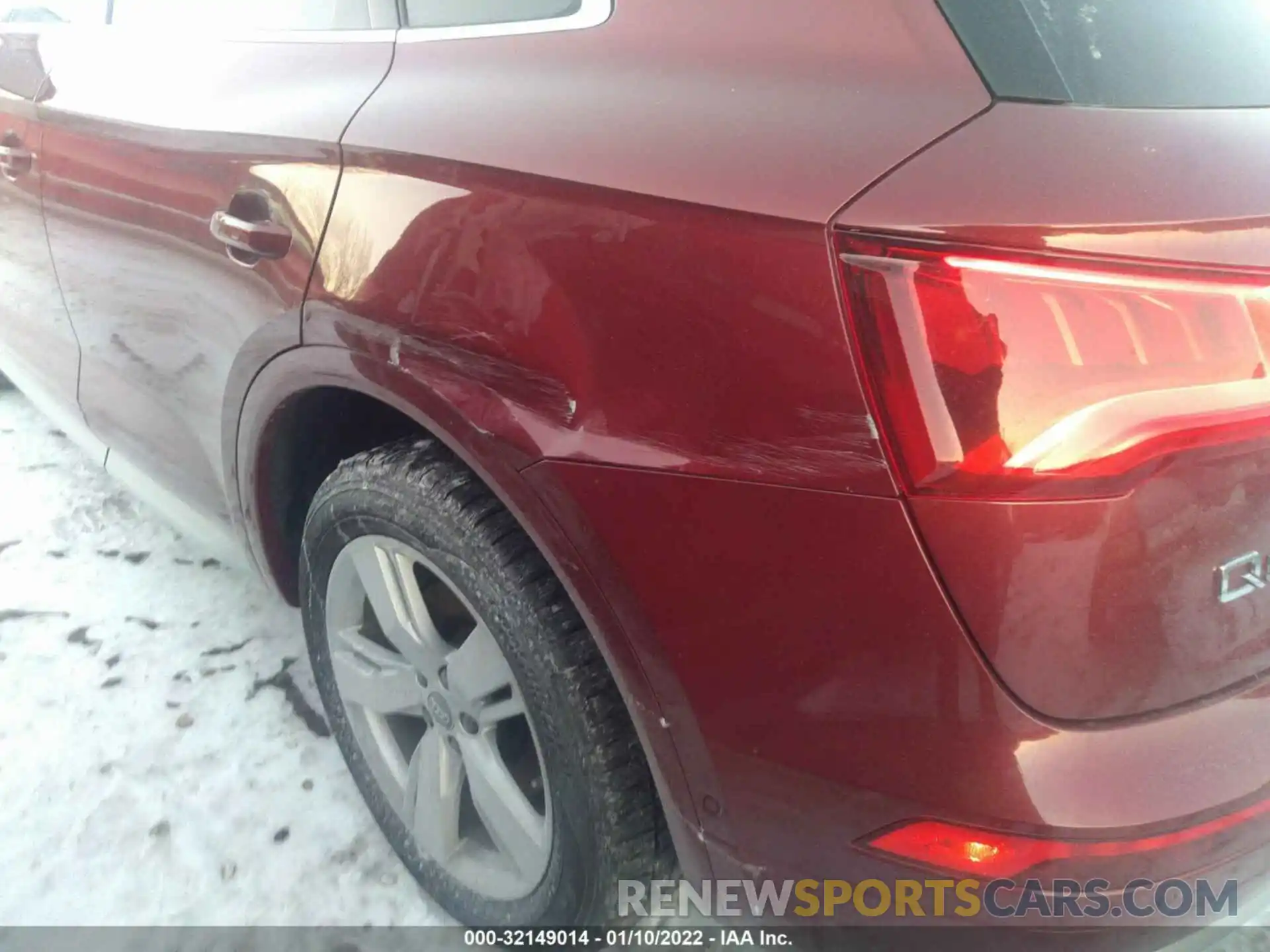 6 Photograph of a damaged car WA1CNAFY8K2099931 AUDI Q5 2019