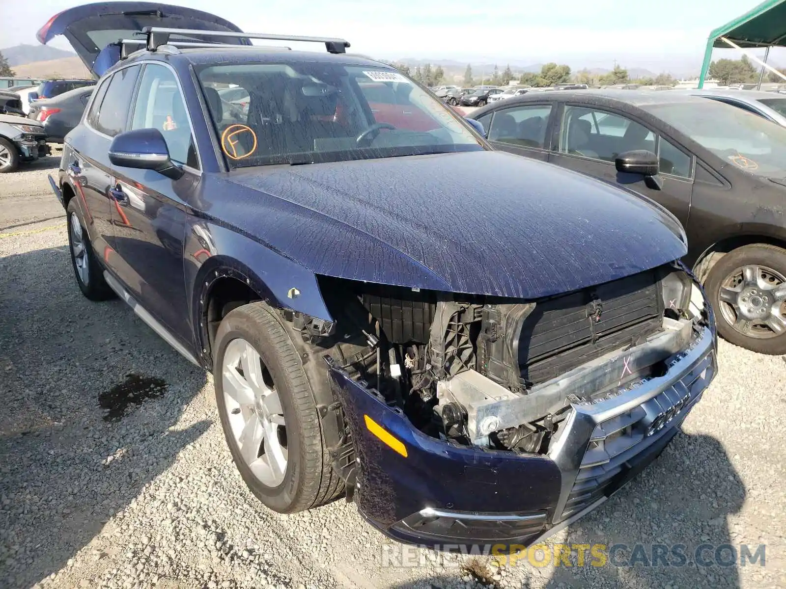 1 Photograph of a damaged car WA1CNAFY8K2118123 AUDI Q5 2019