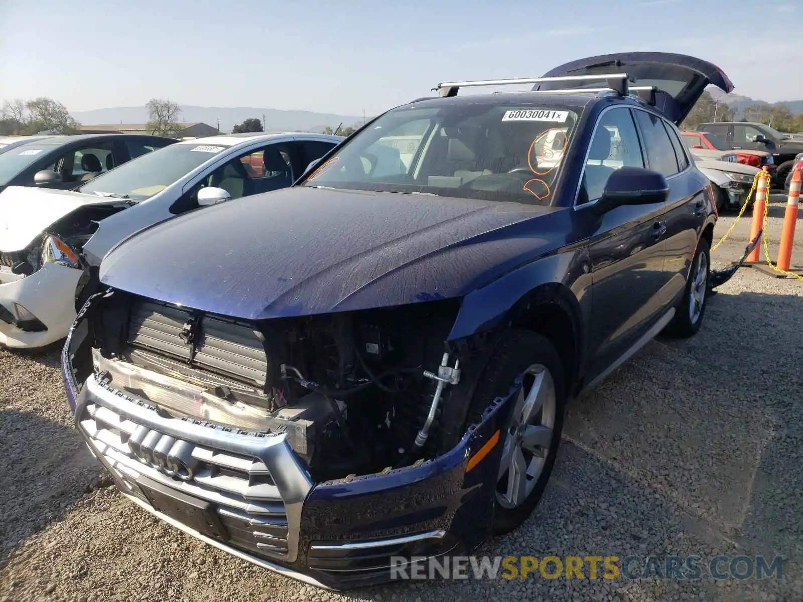 2 Photograph of a damaged car WA1CNAFY8K2118123 AUDI Q5 2019