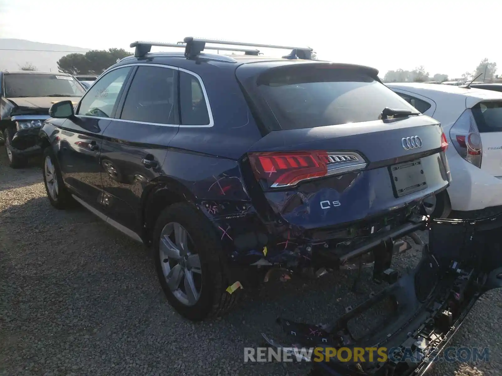 3 Photograph of a damaged car WA1CNAFY8K2118123 AUDI Q5 2019