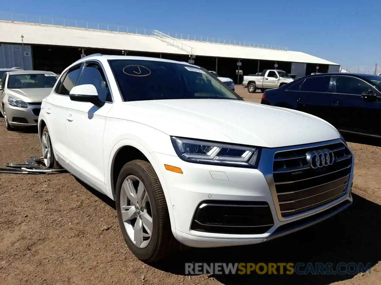 1 Photograph of a damaged car WA1CNAFY9K2021061 AUDI Q5 2019