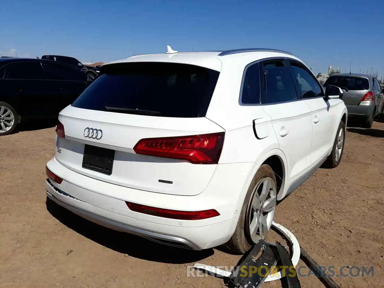 4 Photograph of a damaged car WA1CNAFY9K2021061 AUDI Q5 2019