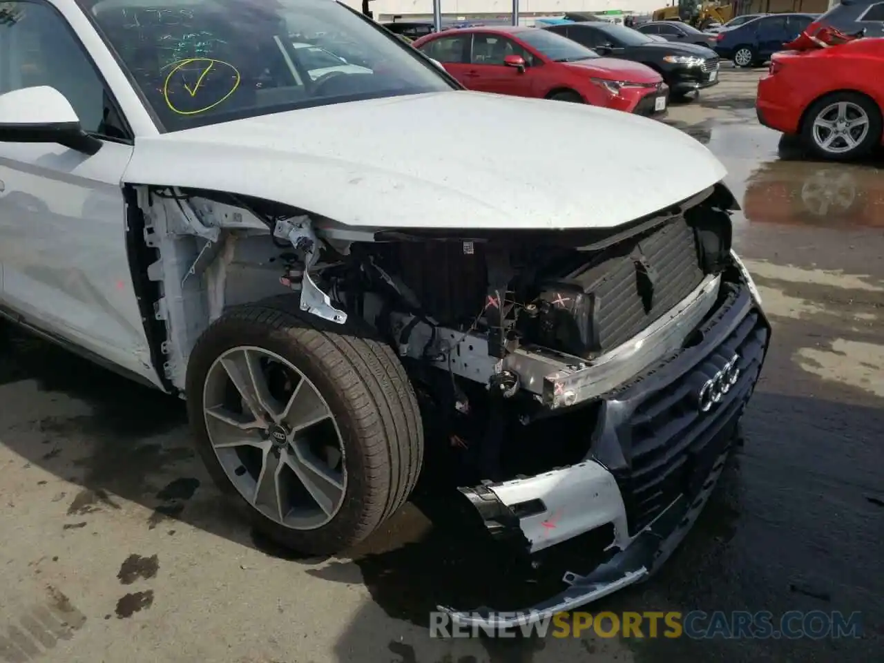 9 Photograph of a damaged car WA1CNAFY9K2057798 AUDI Q5 2019