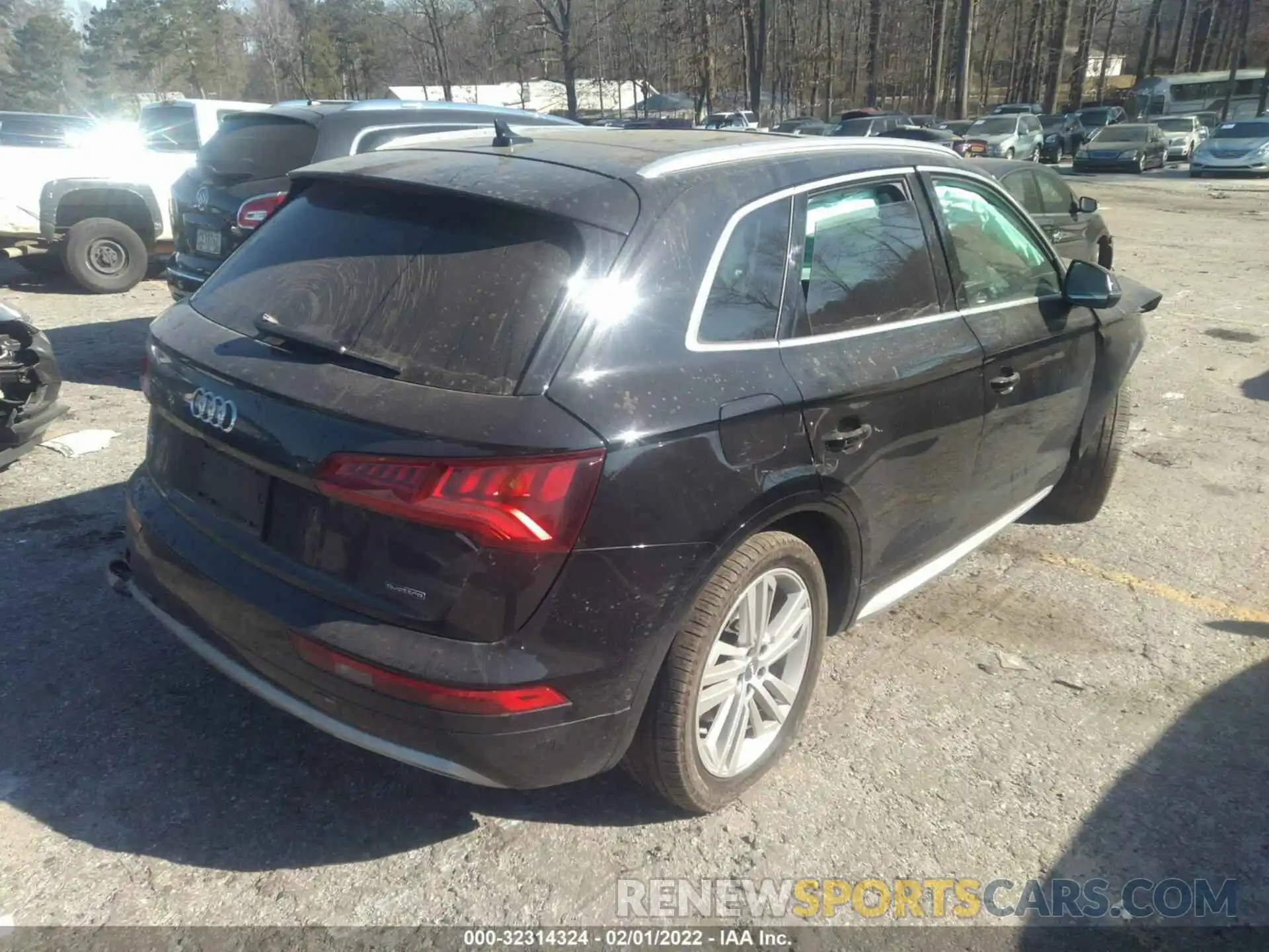 4 Фотография поврежденного автомобиля WA1CNAFY9K2073208 AUDI Q5 2019