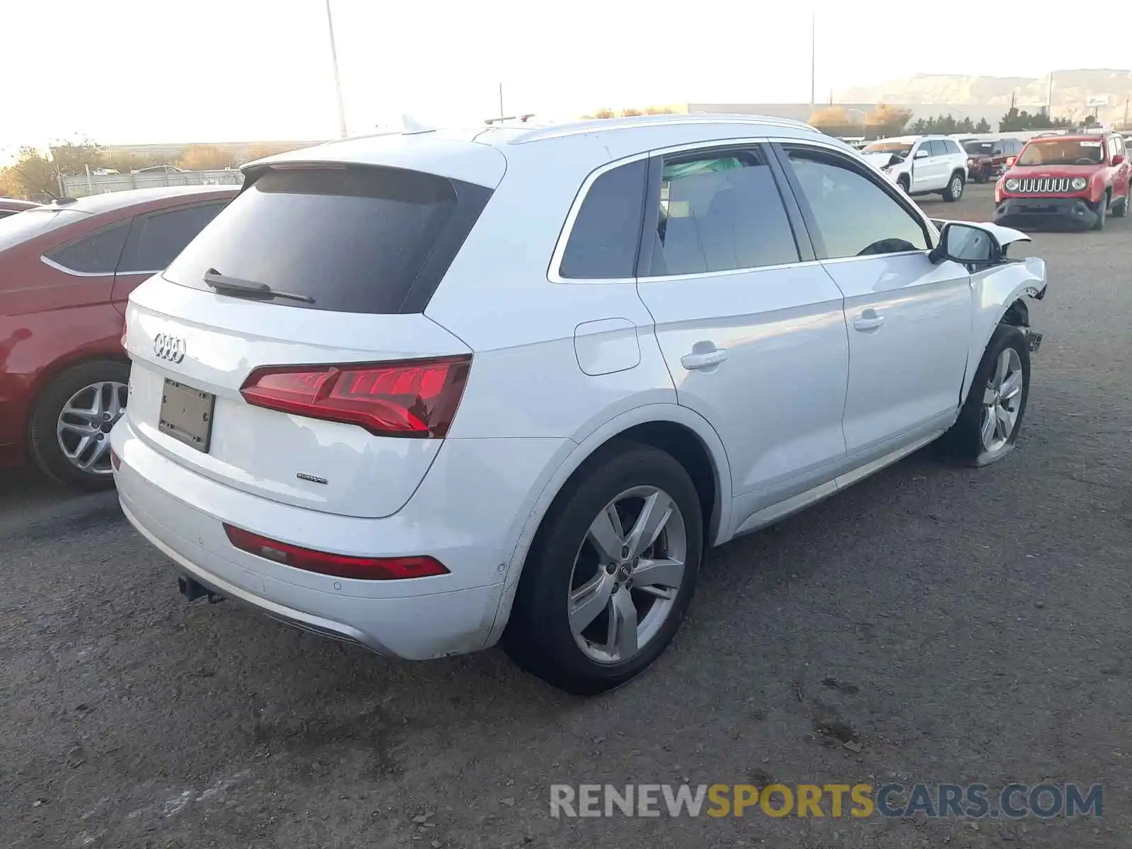 4 Photograph of a damaged car WA1CNAFY9K2088257 AUDI Q5 2019