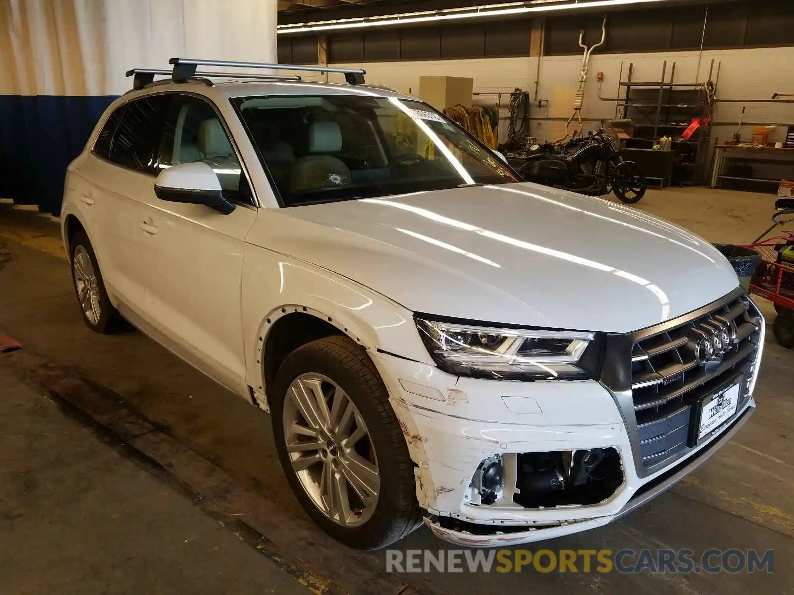 1 Фотография поврежденного автомобиля WA1CNAFY9K2094222 AUDI Q5 2019