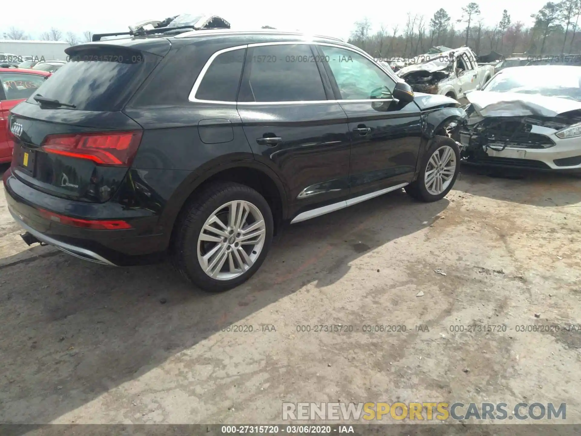 4 Фотография поврежденного автомобиля WA1CNAFY9K2118017 AUDI Q5 2019