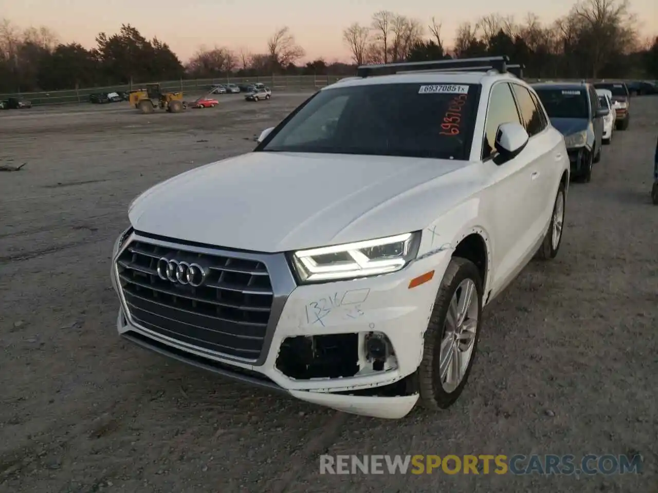 2 Photograph of a damaged car WA1CNAFYXK2031923 AUDI Q5 2019