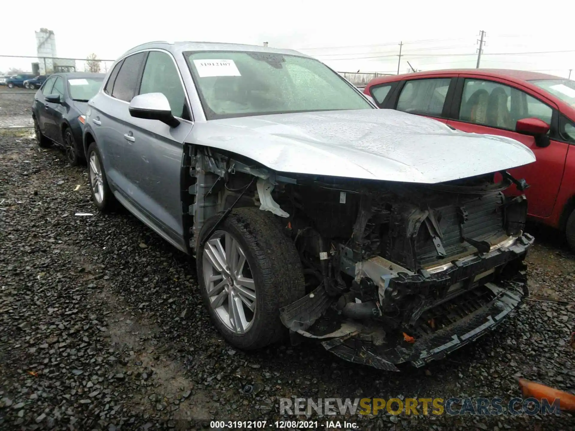 1 Photograph of a damaged car WA1CNAFYXK2102473 AUDI Q5 2019