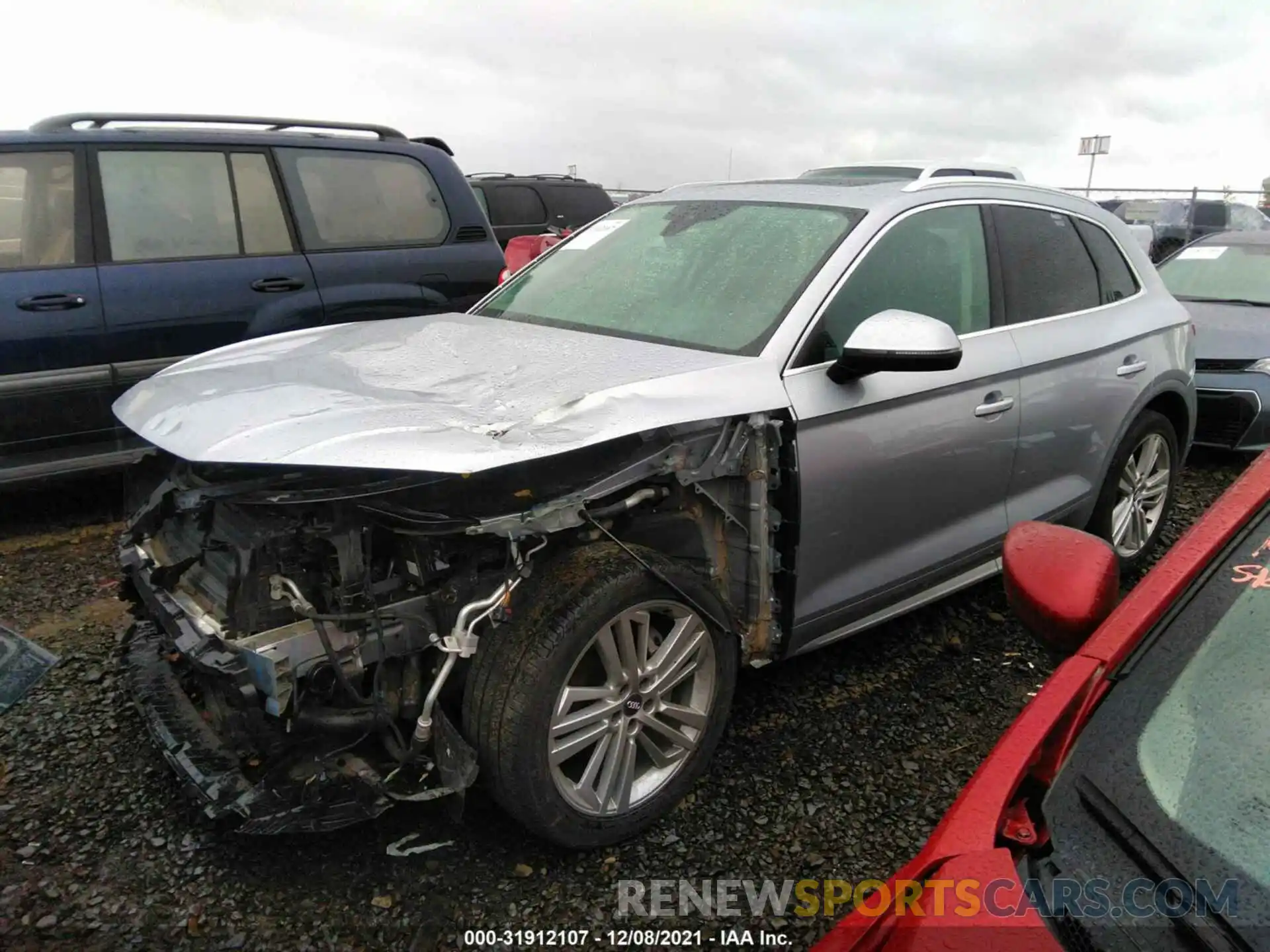 2 Photograph of a damaged car WA1CNAFYXK2102473 AUDI Q5 2019