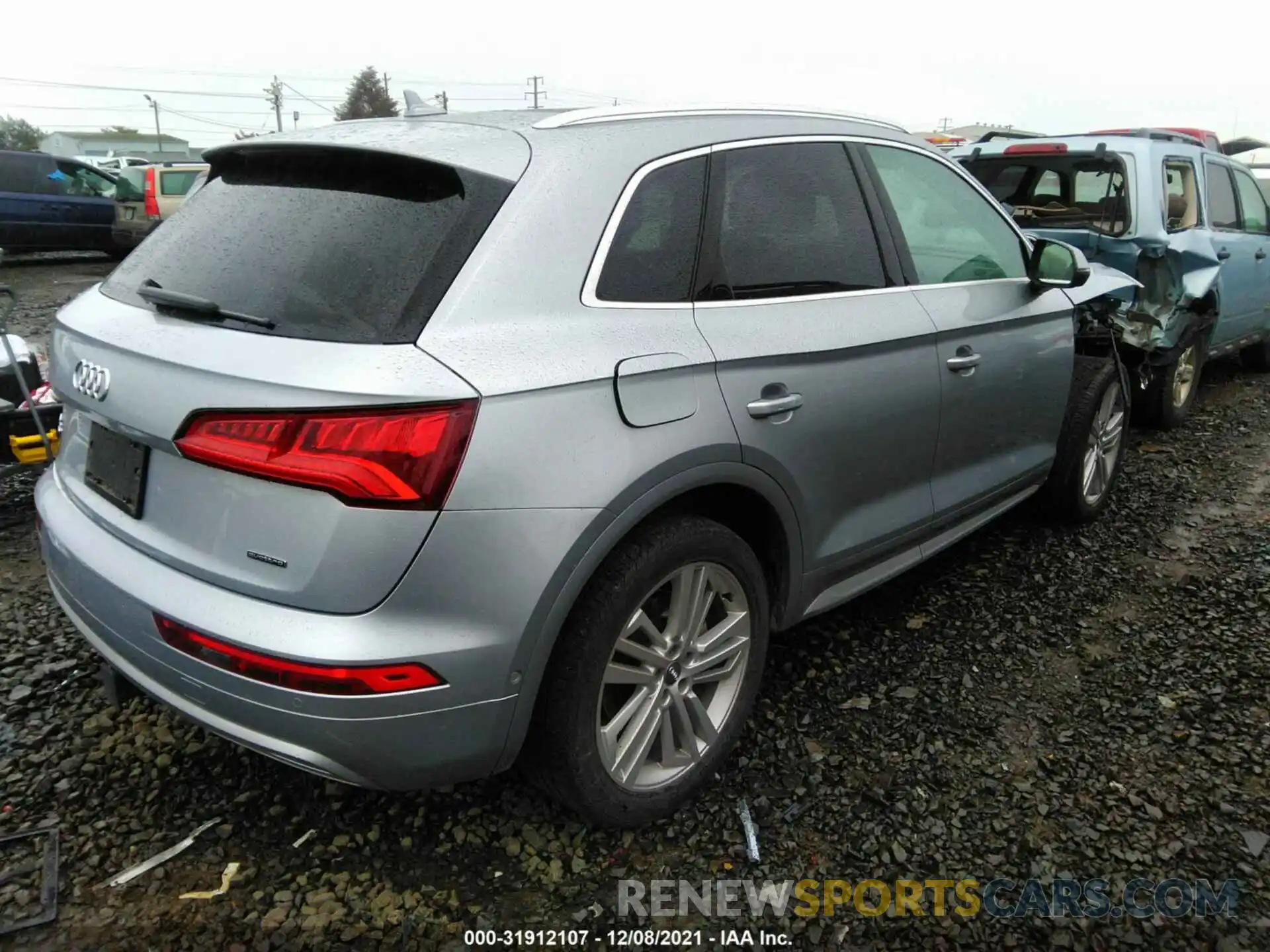 4 Фотография поврежденного автомобиля WA1CNAFYXK2102473 AUDI Q5 2019