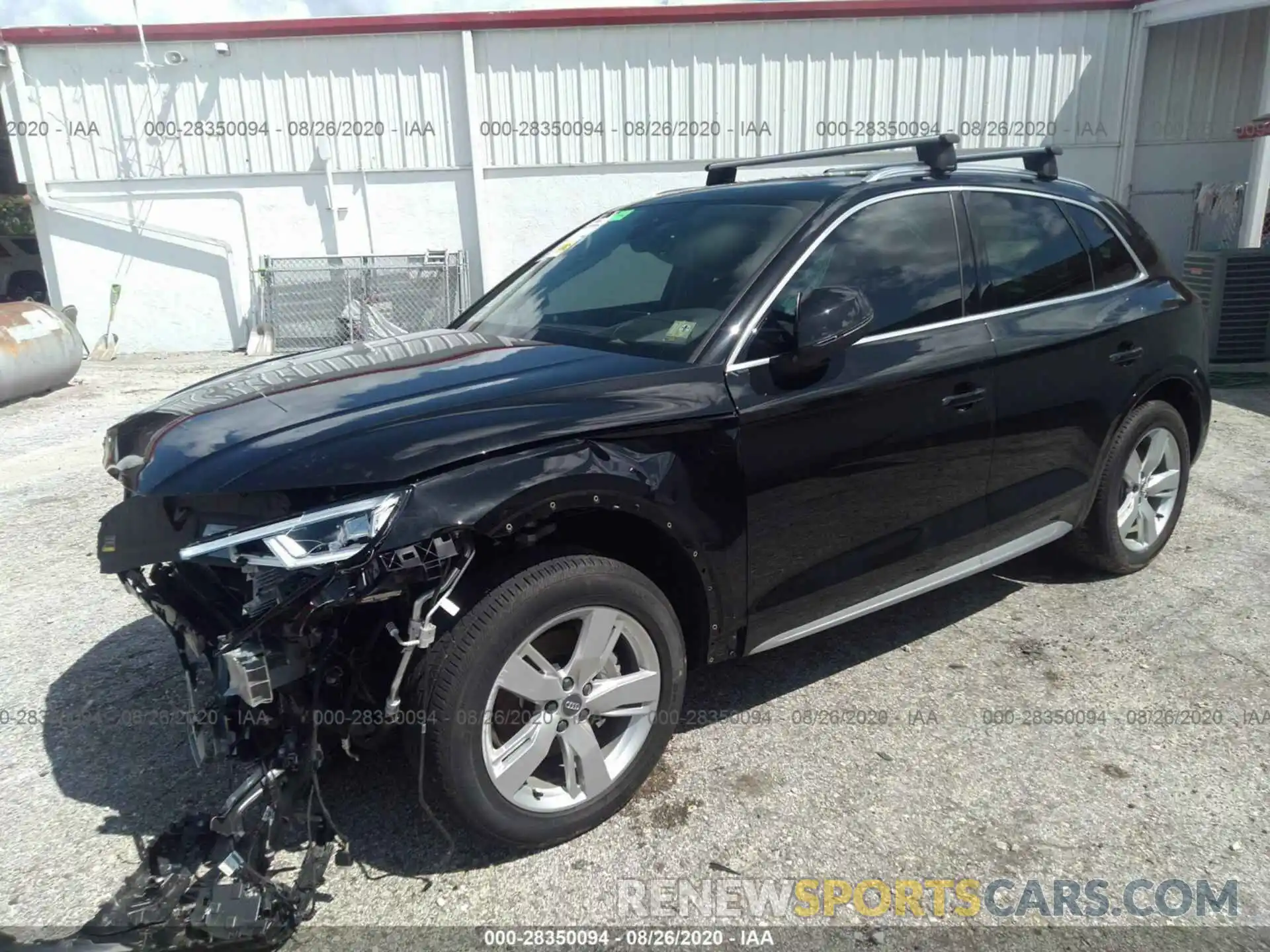 2 Фотография поврежденного автомобиля WA1CNAFYXK2127521 AUDI Q5 2019