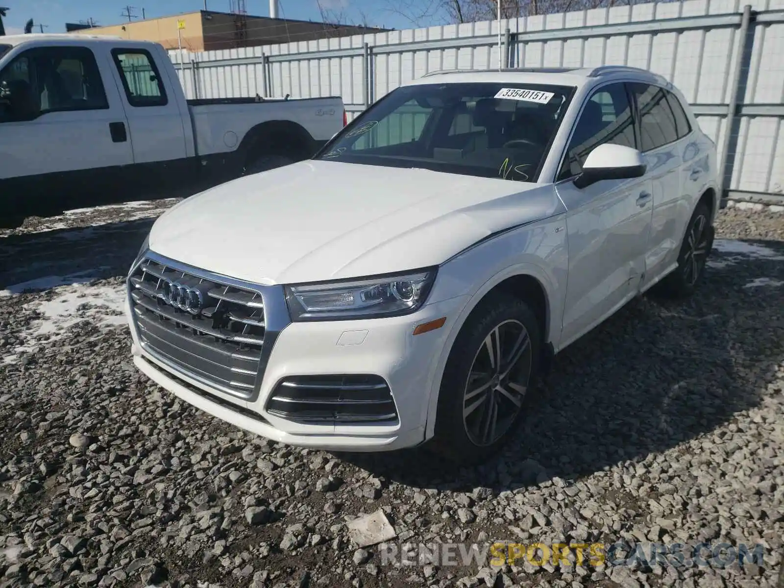 2 Photograph of a damaged car WA1ENAFY9K2066509 AUDI Q5 2019