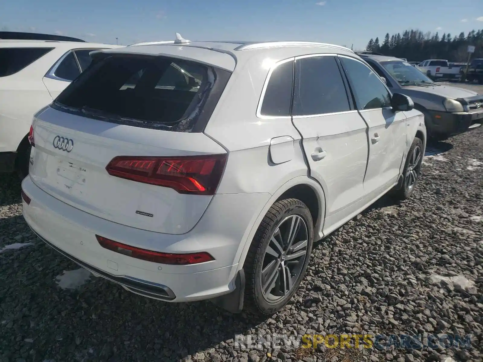 4 Фотография поврежденного автомобиля WA1ENAFY9K2066509 AUDI Q5 2019