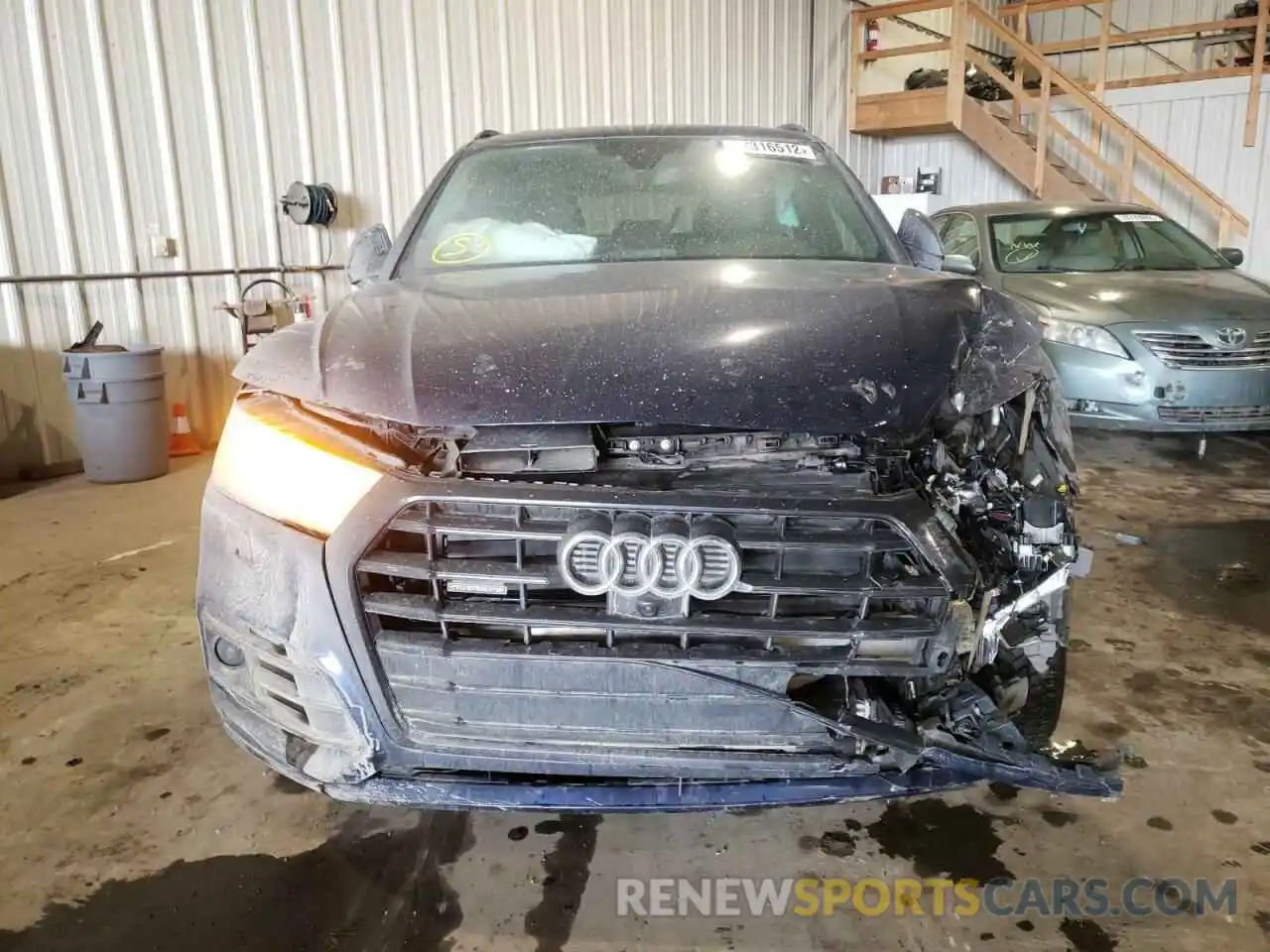 9 Фотография поврежденного автомобиля WA1FNAFY8K2034851 AUDI Q5 2019