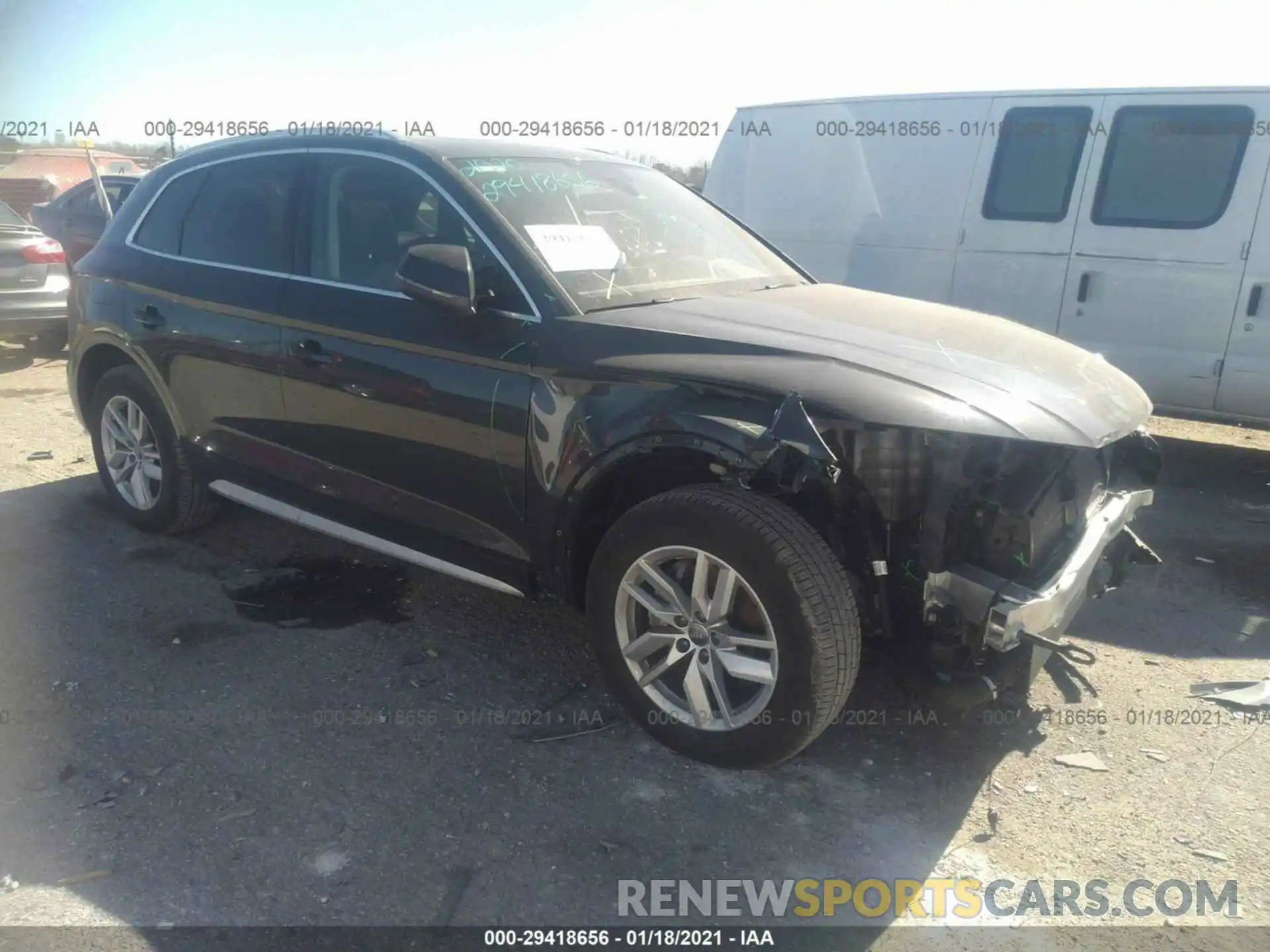 1 Photograph of a damaged car WA1ANAFY0L2011480 AUDI Q5 2020