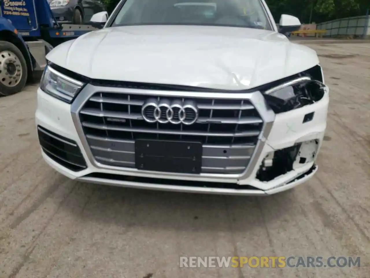 9 Фотография поврежденного автомобиля WA1ANAFY0L2048691 AUDI Q5 2020