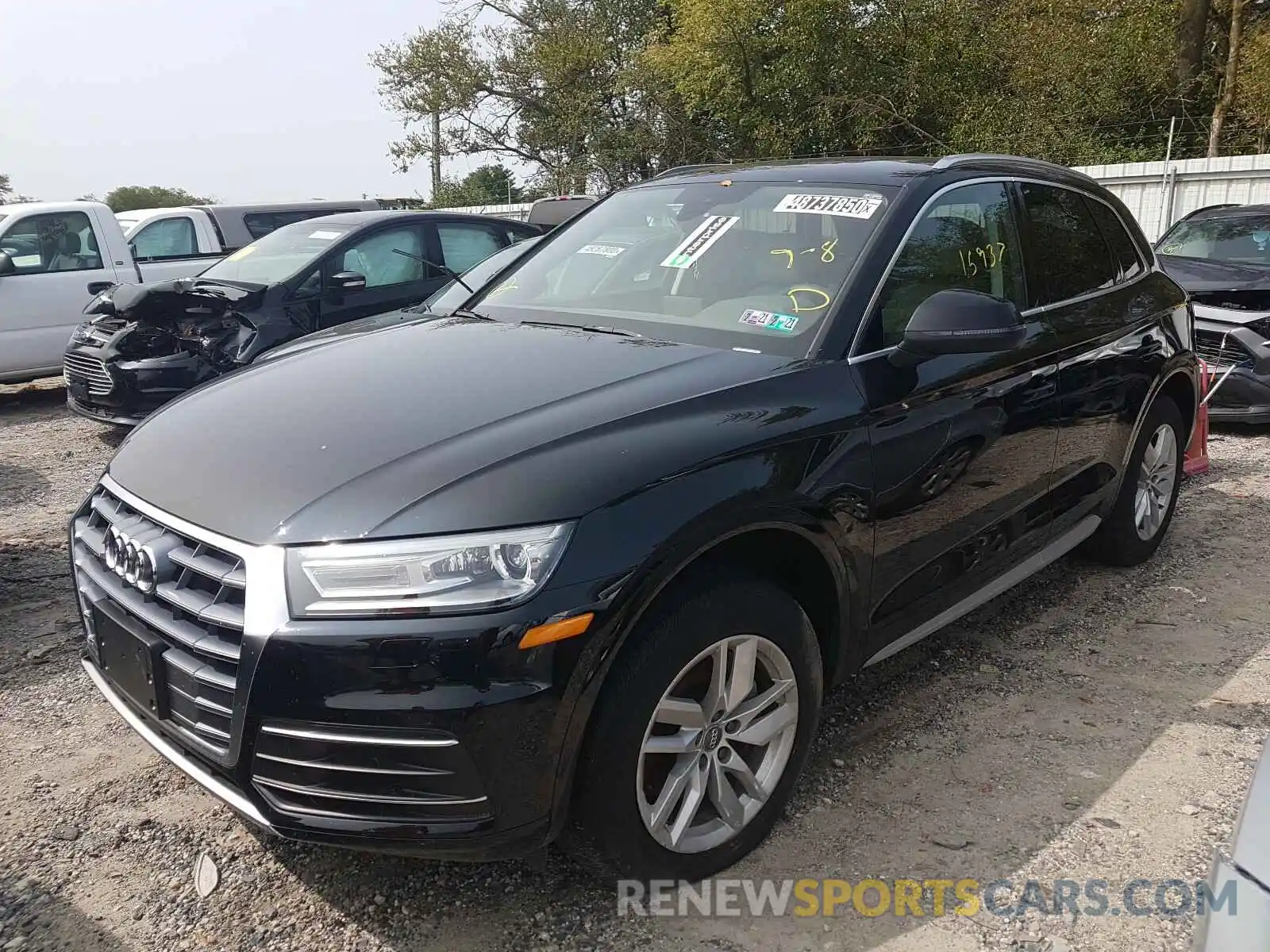 2 Photograph of a damaged car WA1ANAFY0L2058752 AUDI Q5 2020