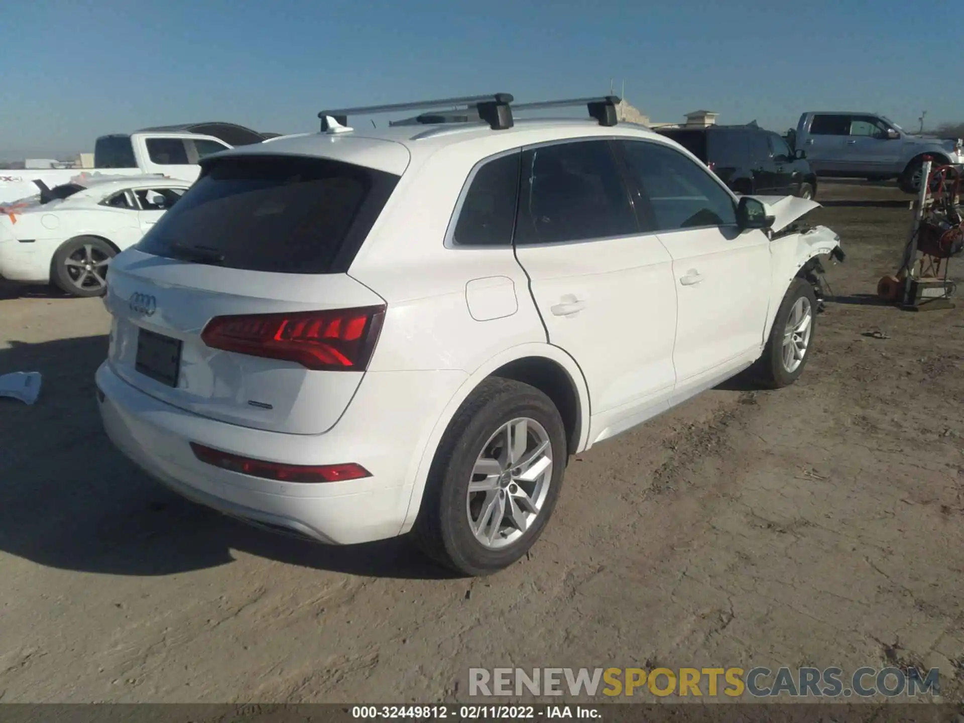 4 Фотография поврежденного автомобиля WA1ANAFY0L2062509 AUDI Q5 2020