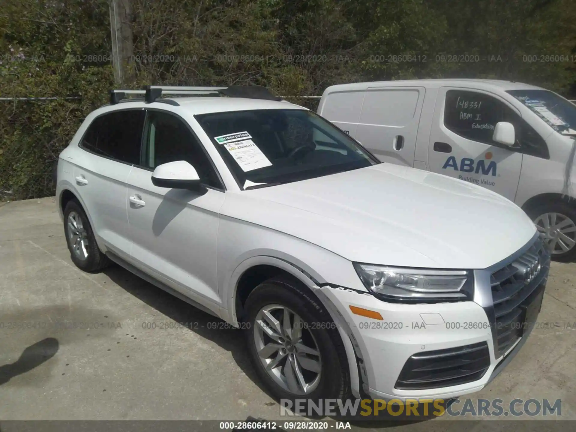 1 Photograph of a damaged car WA1ANAFY0L2062784 AUDI Q5 2020