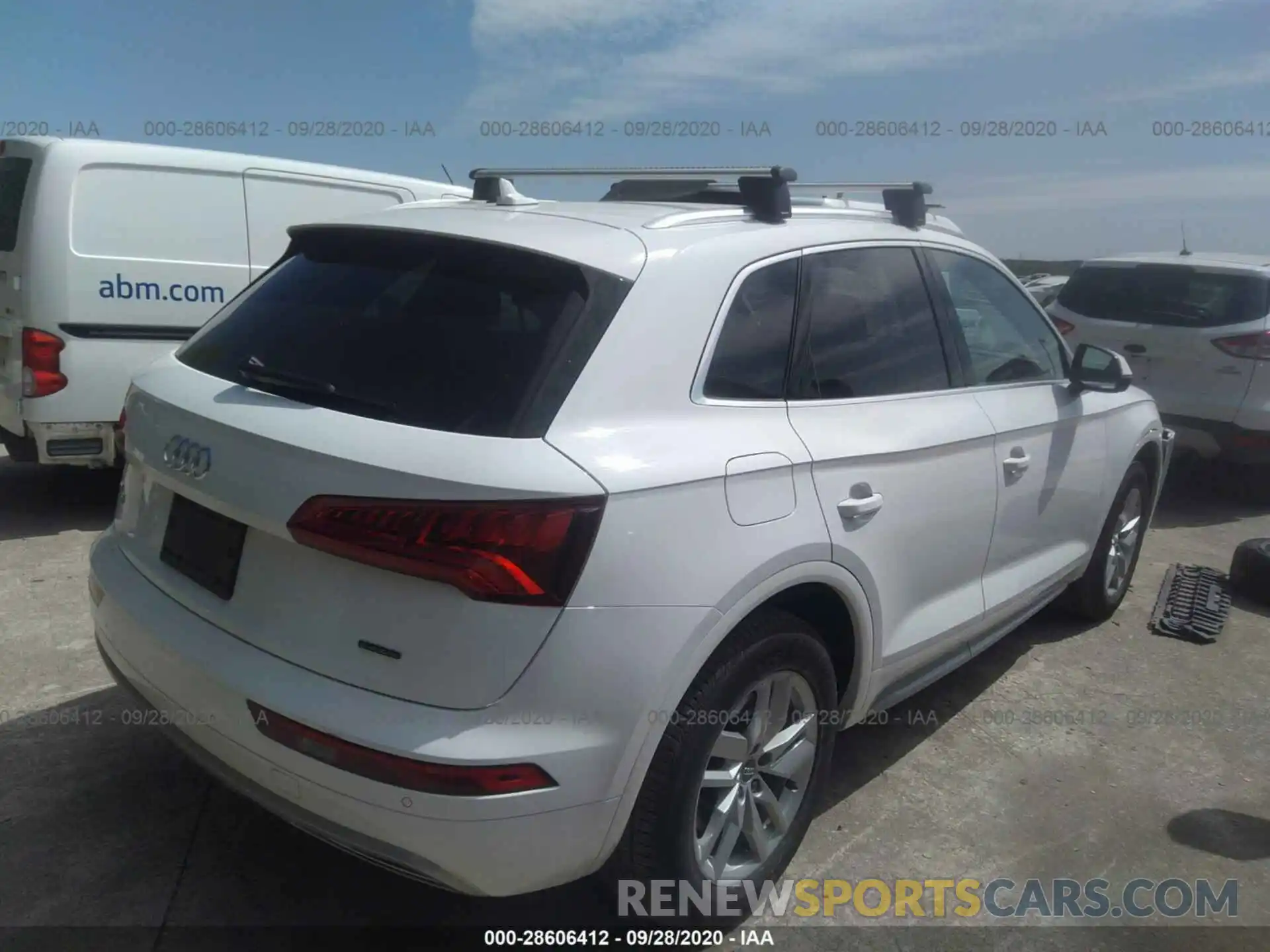 4 Фотография поврежденного автомобиля WA1ANAFY0L2062784 AUDI Q5 2020