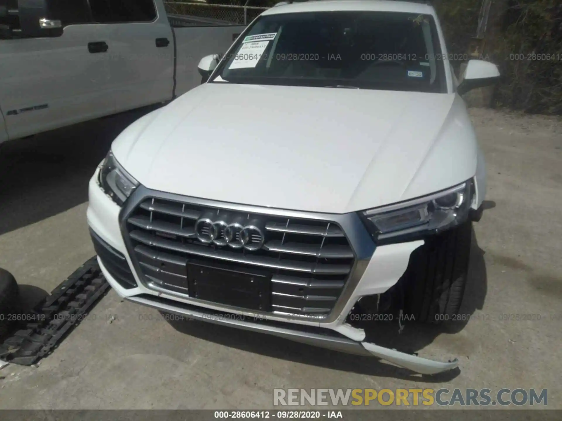 6 Photograph of a damaged car WA1ANAFY0L2062784 AUDI Q5 2020