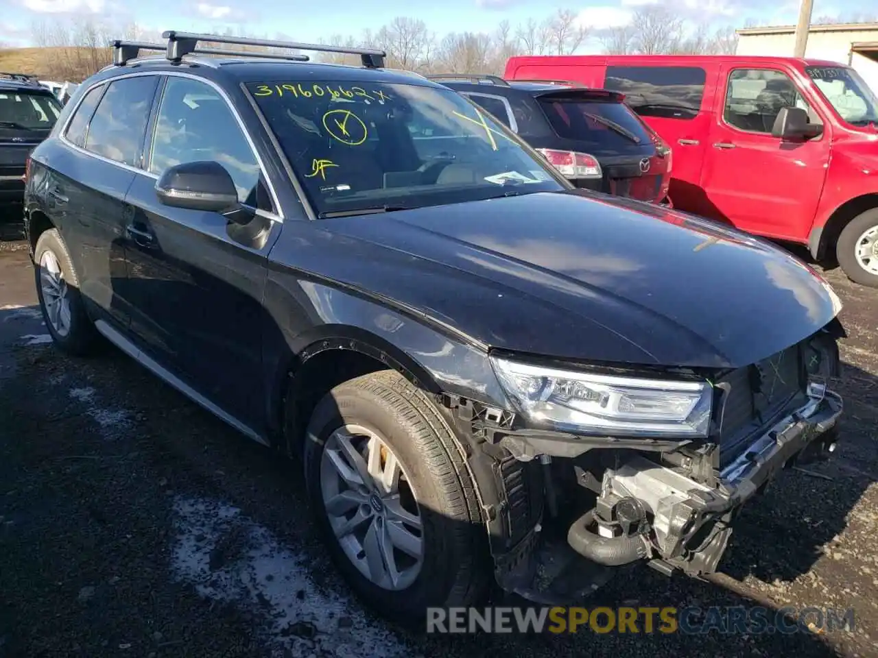 1 Photograph of a damaged car WA1ANAFY0L2094991 AUDI Q5 2020