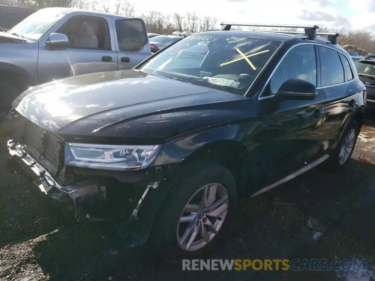 2 Photograph of a damaged car WA1ANAFY0L2094991 AUDI Q5 2020