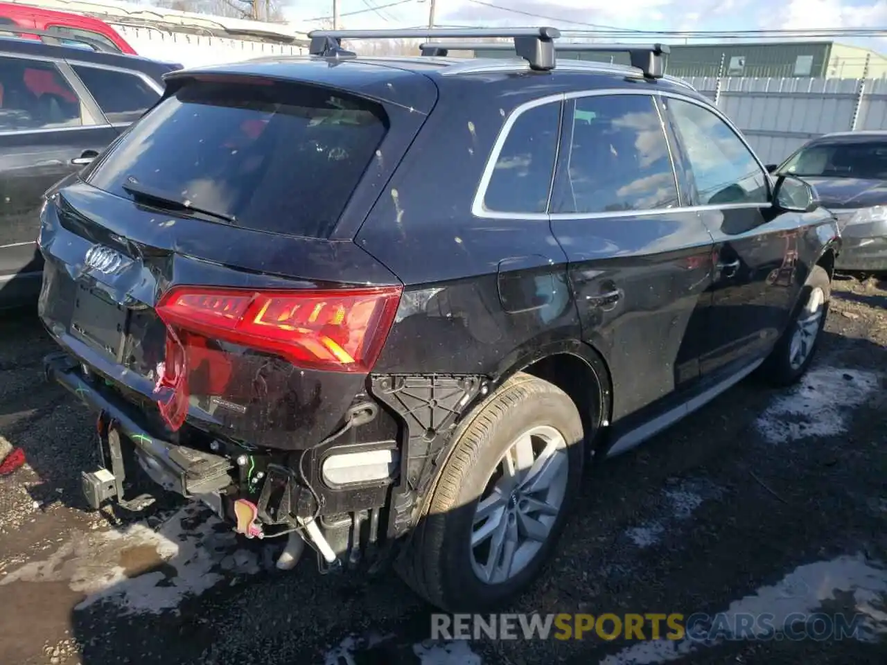 4 Photograph of a damaged car WA1ANAFY0L2094991 AUDI Q5 2020