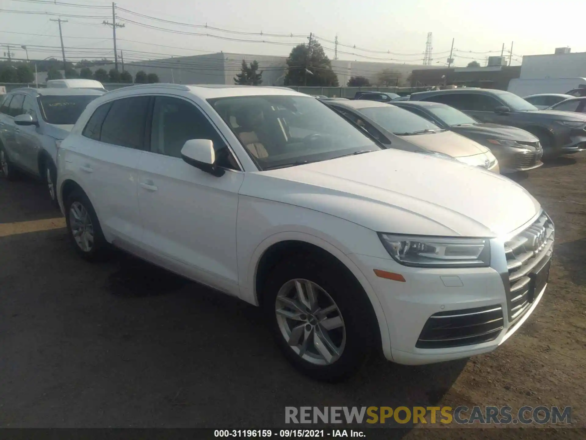 1 Фотография поврежденного автомобиля WA1ANAFY0L2096272 AUDI Q5 2020