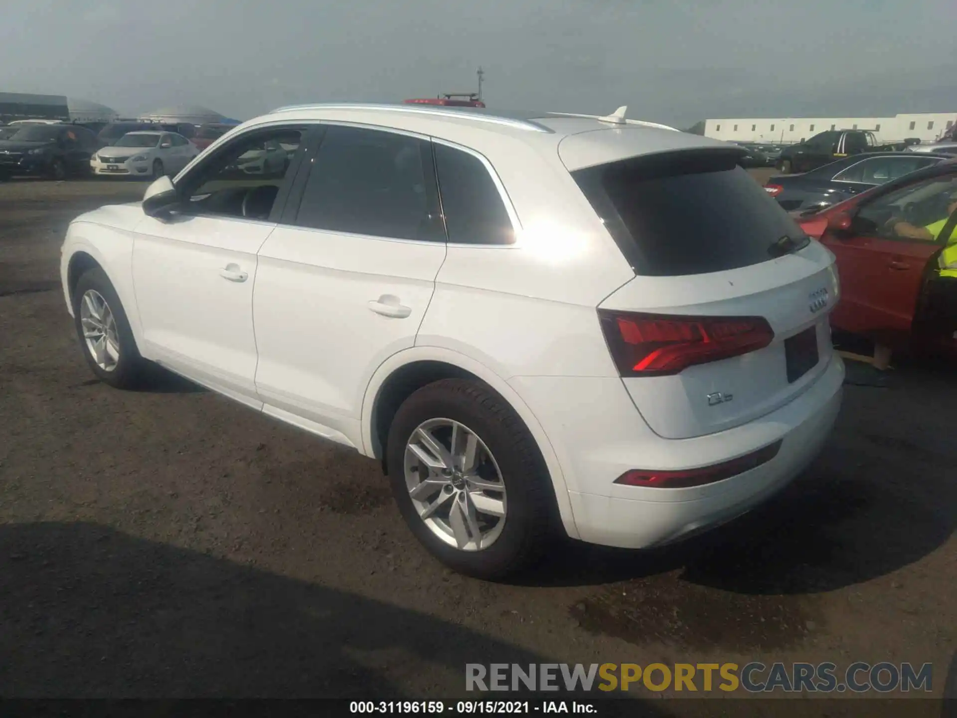 3 Фотография поврежденного автомобиля WA1ANAFY0L2096272 AUDI Q5 2020