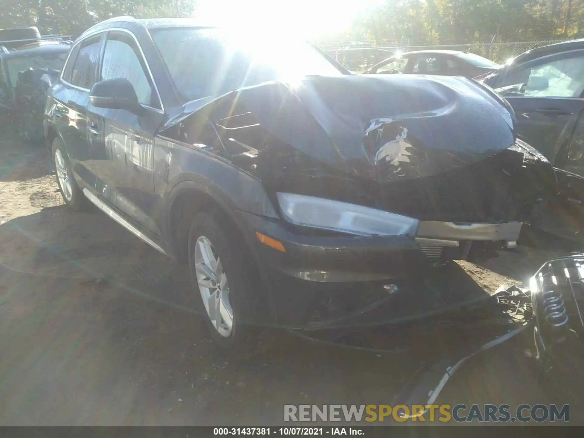 1 Photograph of a damaged car WA1ANAFY0L2096840 AUDI Q5 2020