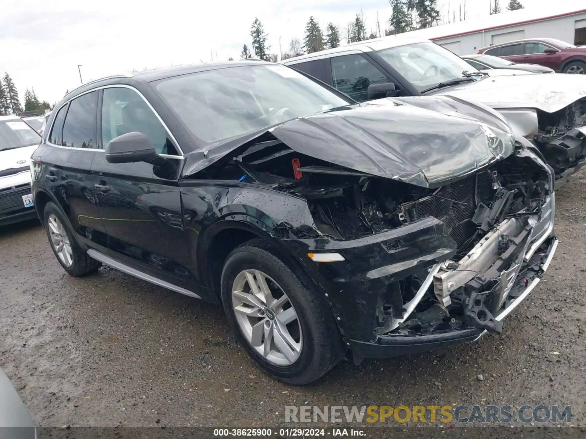 1 Photograph of a damaged car WA1ANAFY1L2001007 AUDI Q5 2020